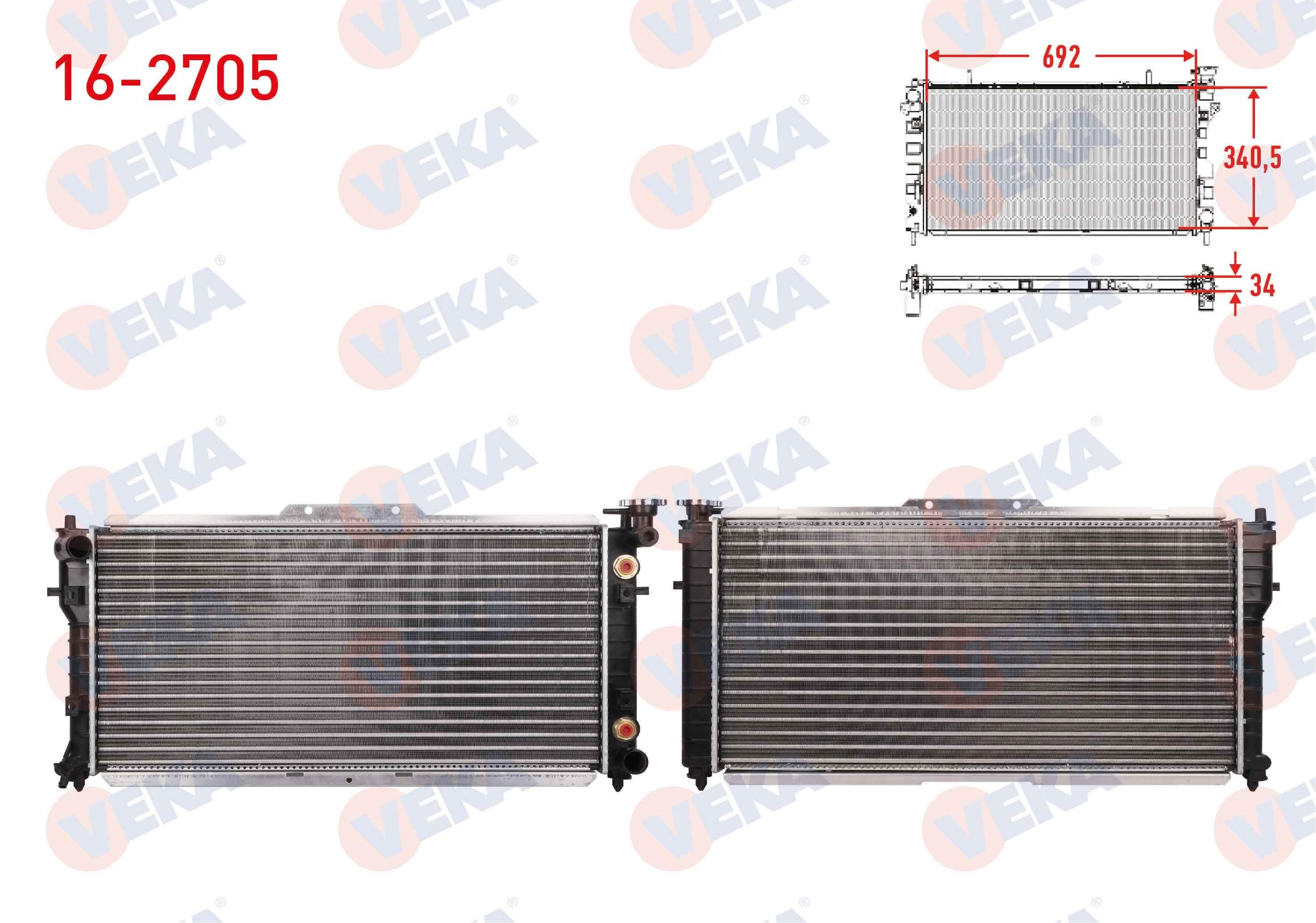 SU RADYATORU MEKANIK MAZDA 626 IV (GE) 1.8i A-T AC+/- 1992-1997
