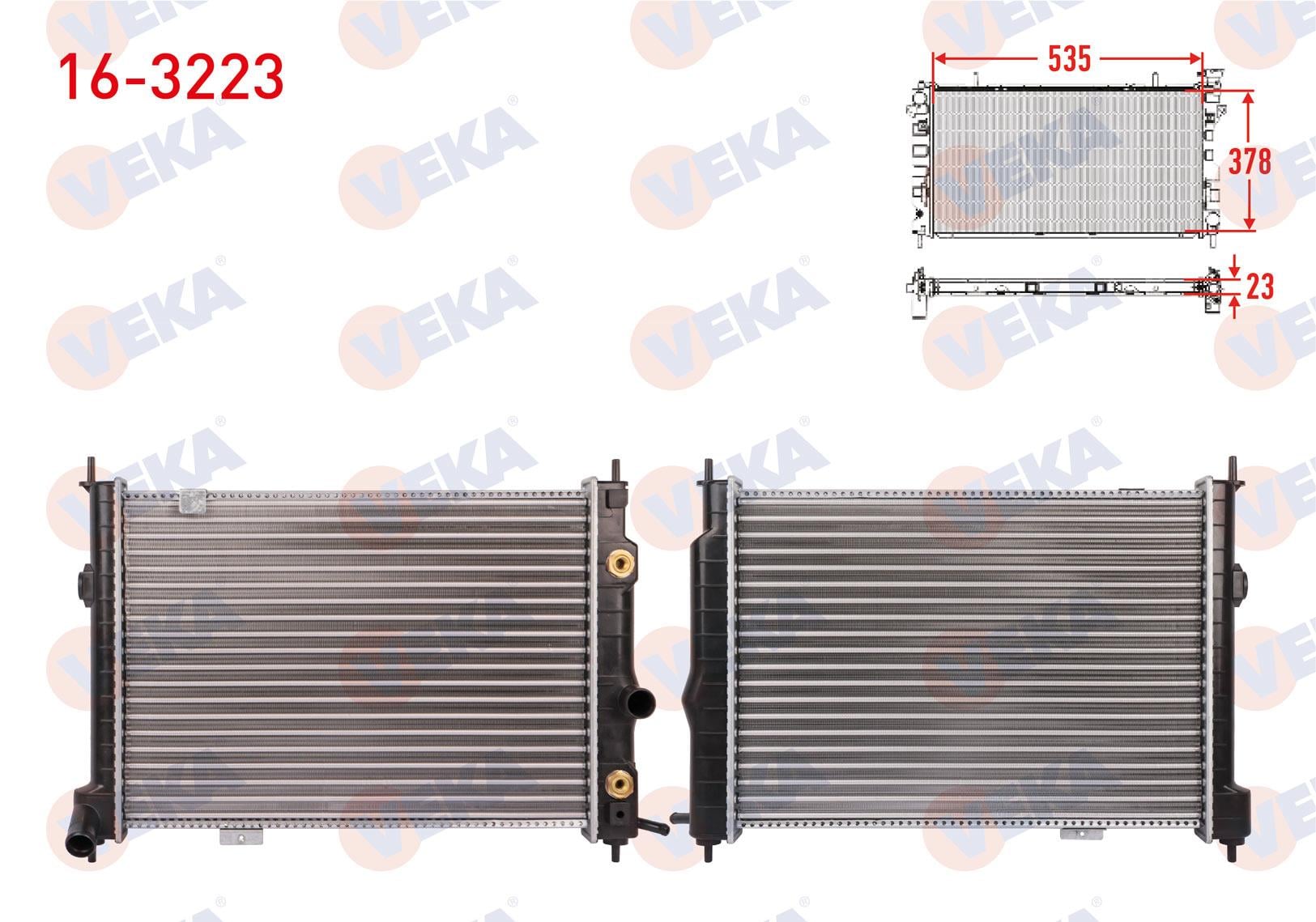SU RADYATORU MEKANIK OPEL ASTRA F 1.4i A-T 1991-1998