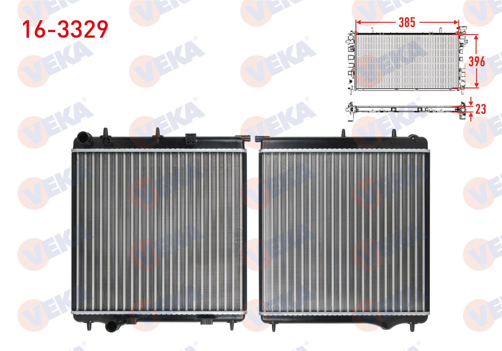 SU RADYATORU MEKANIK PEUGEOT 207 (WA,WC) 1.4 HDI M-T AC+/- 2006-2012