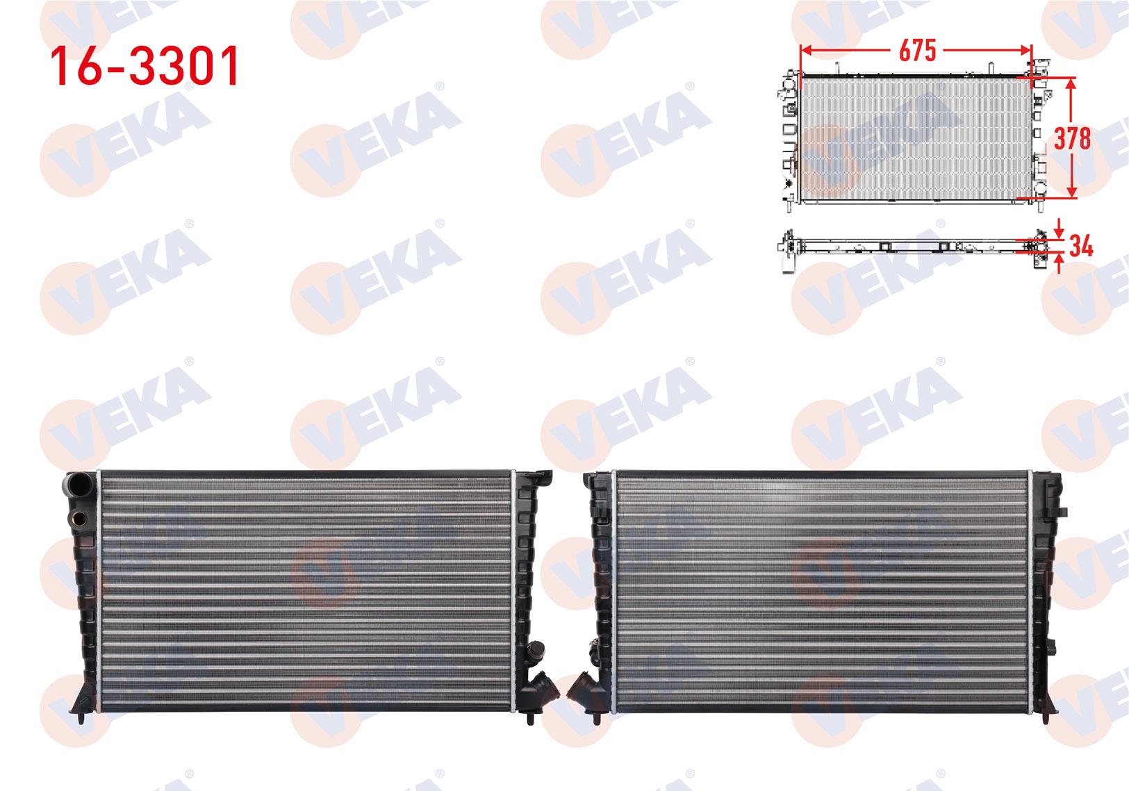 SU RADYATORU MEKANIK PEUGEOT PARTNER (5,5F) 1.9 D M-T 1996-2008