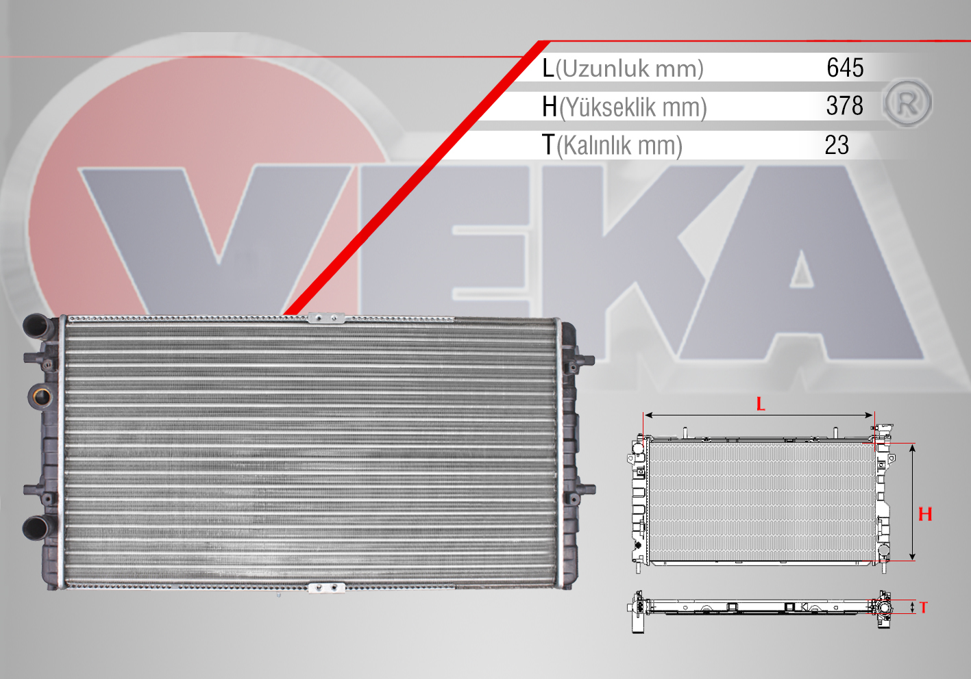 SU RADYATÖRÜ MEKANİK POLO CLASSIC 1.6 AFT - 1.9 TDI M-T 1995-2001