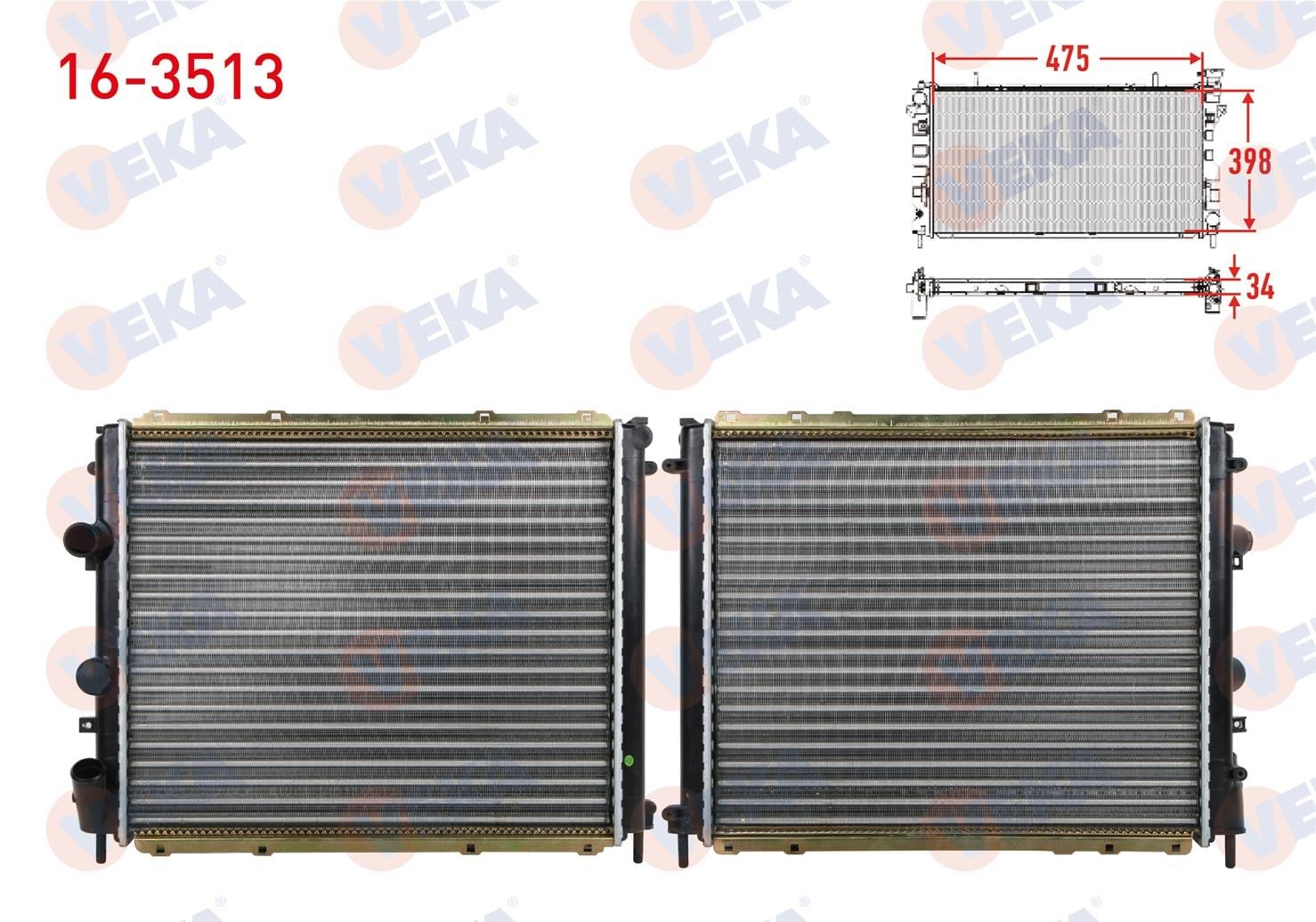SU RADYATORU MEKANIK RENAULT CLIO II (BB0/1/2,CB0/1/2) 1.2 M-T 1998-2005