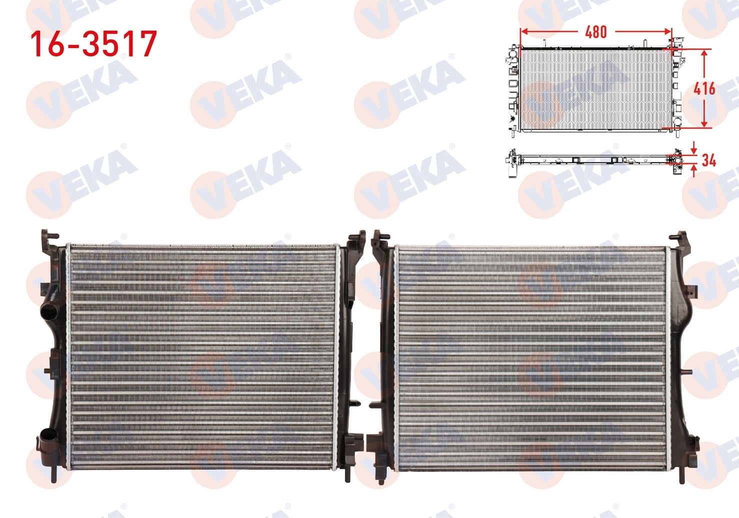SU RADYATORU MEKANIK RENAULT THALIA II 1.5 DCI M-T 2008-2014