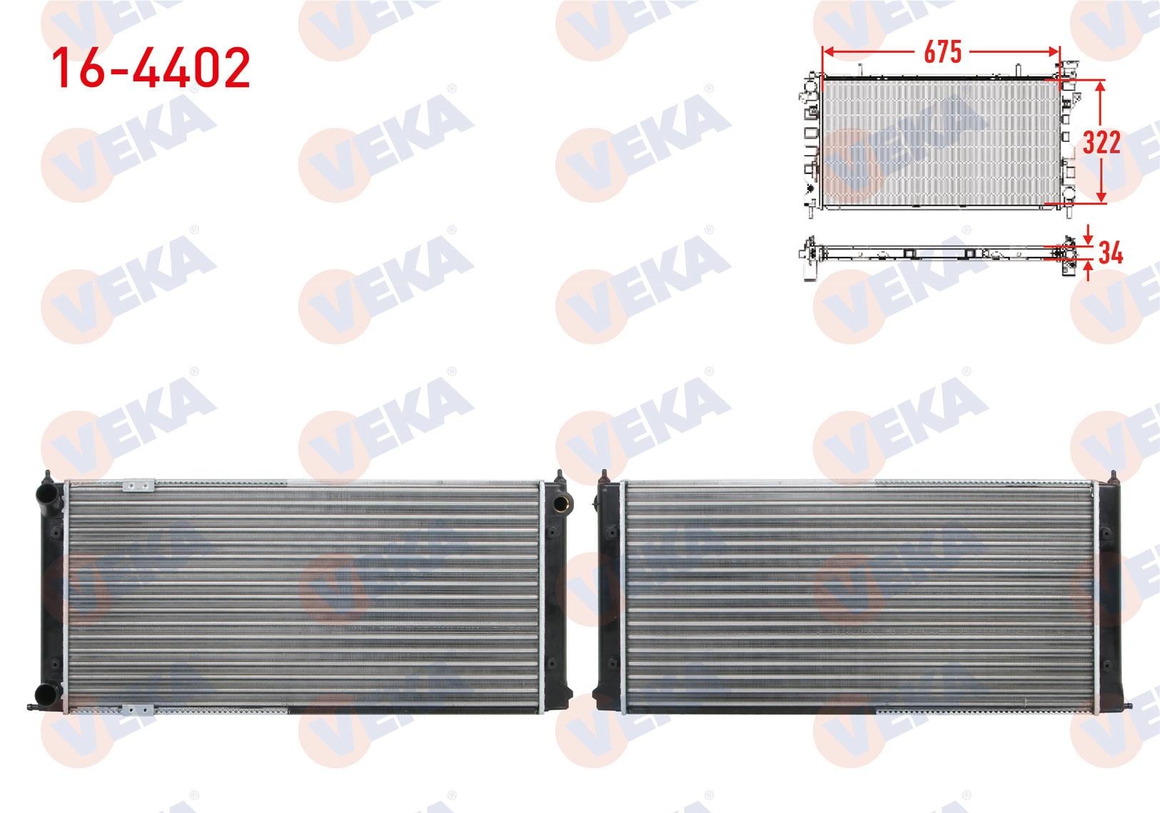 SU RADYATORU MEKANIK VOLKSWAGEN GOLF II (19E,1G1) 1.6 TD M-T 1983-1992