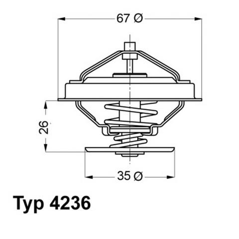 TERMOSTAT E30-34-36   M40-42-50-52 1990-95