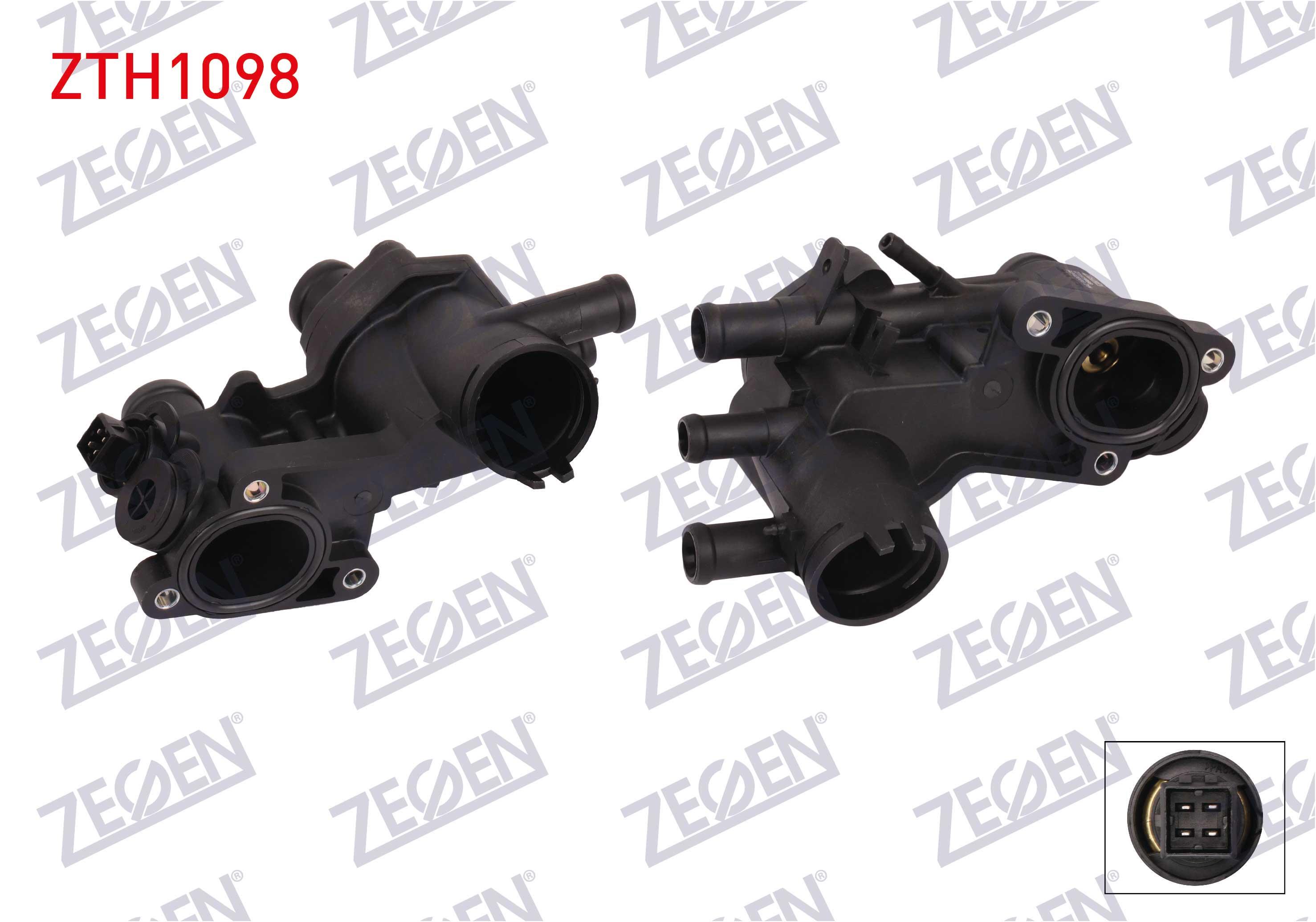 TERMOSTAT KOMPLE  87 C SKODA OCTAVIA 1.6i 1996-2004