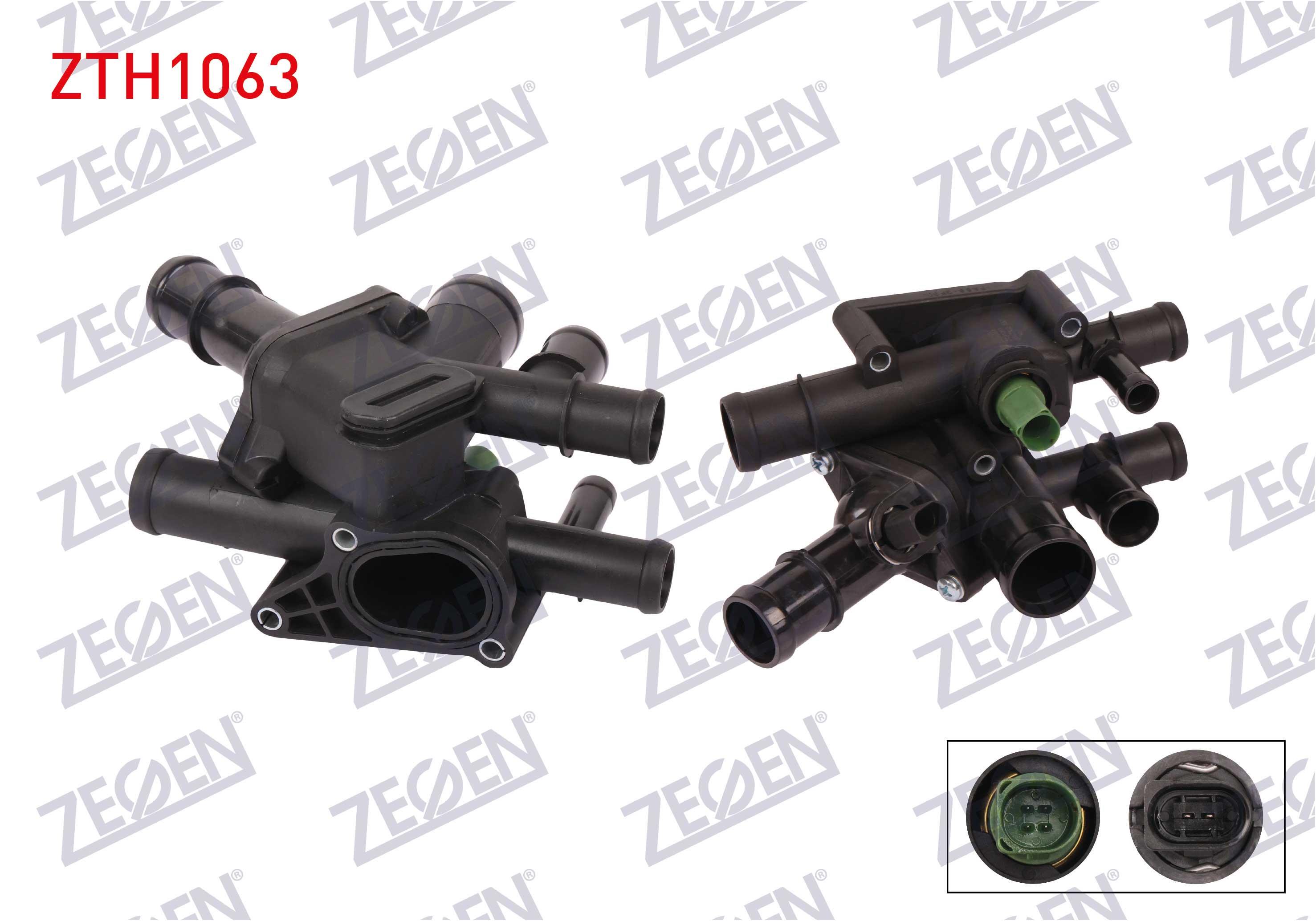 TERMOSTAT KOMPLE CIFT MUSURLU 105 C VW GOLF IV 1.6i A-T 1997-2005 / AUDI A3 1.6 A-T 1996-2003 / SEAT IBIZA II 1.6i A-T 1993-2002