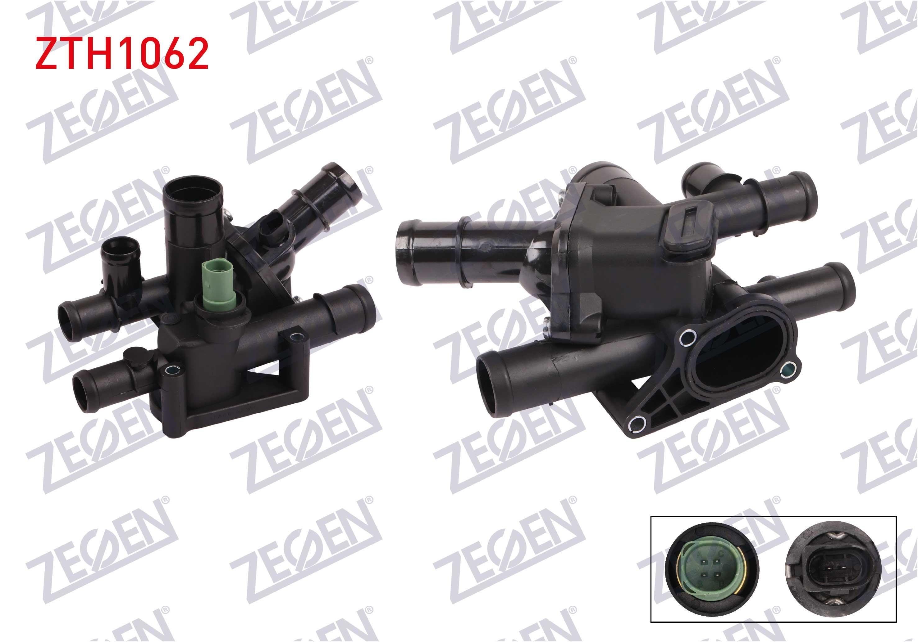 TERMOSTAT KOMPLE CIFT MUSURLU 105 C VW GOLF IV 1.6i M-T 1997-2005 / AUDI A3 1.6 M-T 1996-2003 / SEAT IBIZA II 1.6i M-T 1993-2002