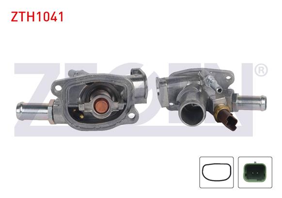 TERMOSTAT KOMPLE MUSURLU 80 C FIAT EGEA 1.4 16v 2015-/ 500L 1.4 2012-/ 500X 1.4 2014-/ PUNTO 1.4 2012-/ JEEP RENEGADE 1.4 2014-