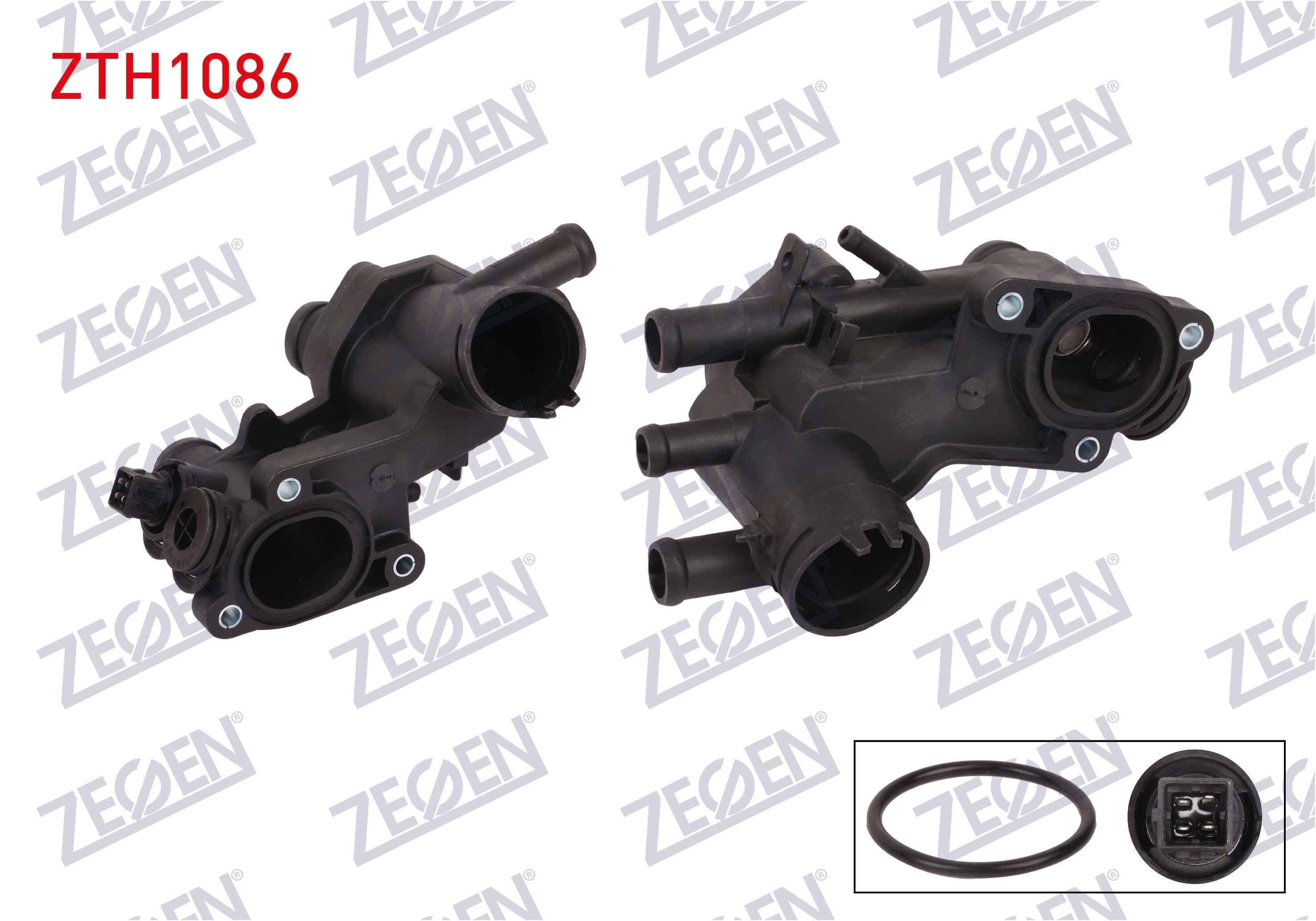 TERMOSTAT KOMPLE MUSURLU 87 C VW GOLF III 1.6 1991-1999 / POLO 1.6i 1994-1999 / SEAT CORDOBA 1.4 16v 1999-2002 / IBIZA II 1.4 16v 1993-2002 / SKODA OCTAVIA 1.6i 1996-2004