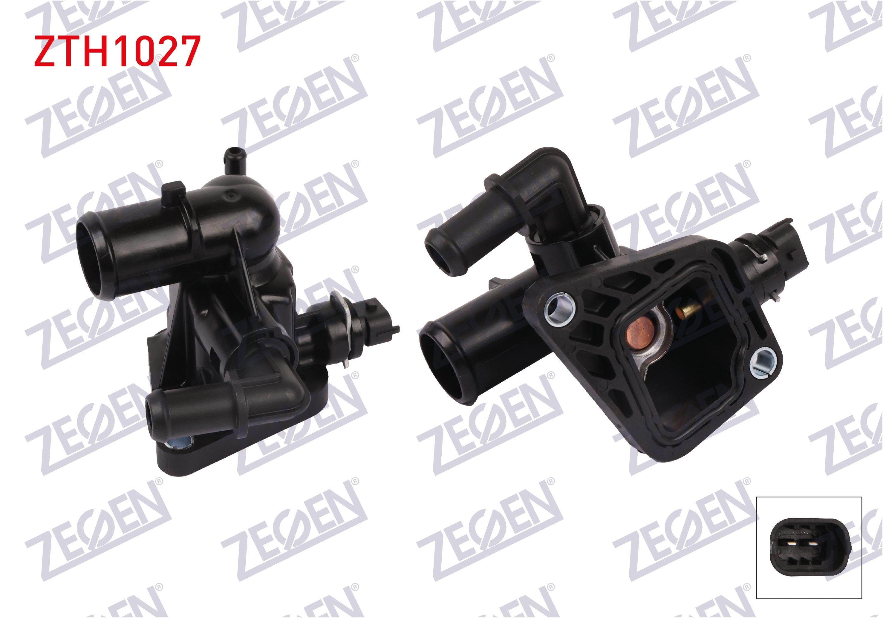 TERMOSTAT KOMPLE MUSURLU 88 C EURO 5 DOBLO 1.3 MJT  2010-/ EGEA 1.3 MJT 2015-/ NEMO 1.3 HDI 2007-/ BIPPER 1.3 HDI 2008-/ ASTRA J 1.3 CDTI 2009-2016