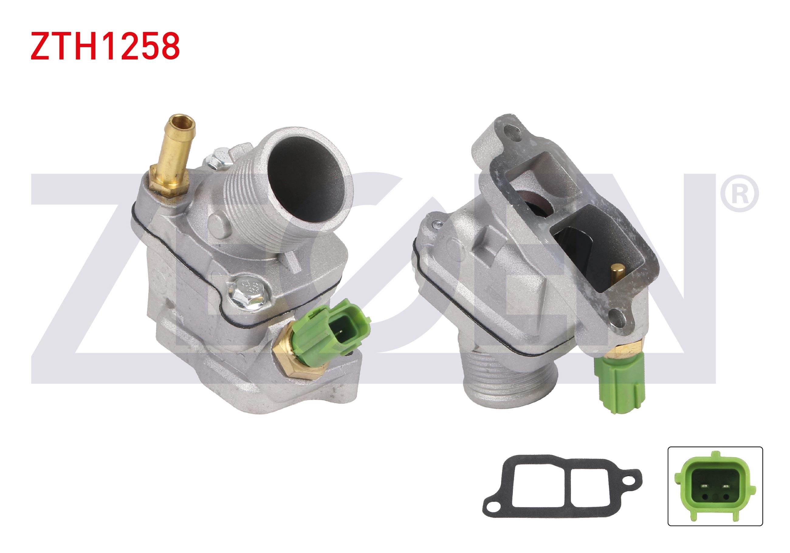 TERMOSTAT KOMPLE MUSURLU 90 C VOLVO XC90 I D5 - 2.5 T A-T 2002-2014/ S60 I 2.0 T - 2.4 D5 - 2.4 T5 A-T 2000-2010/ S80 I 2.0 T - 2.4 A-T 1998-2006/ V70 II - C70 I 2.0 T - 2.3 T5 - 2.4 D5 A-T 2000-2007