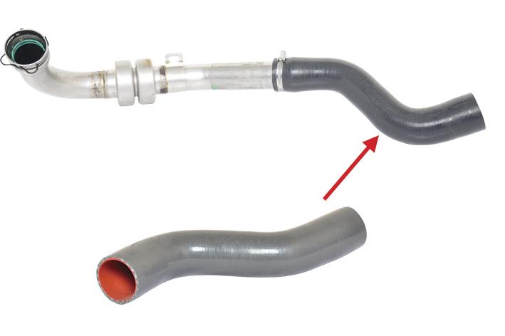 TURBO HORTUMU
METAL BORU HARİÇ
3 KAT POLYESTER KULLANILMIŞTIR RENAULT KANGOO II 1.5DCI  85 / 105 HP
