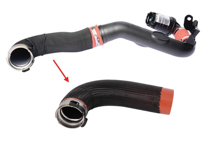 TURBO HORTUMU
PLASTİK BORU HARİÇ
OK İLE GÖSTERİLEN BÜYÜK HORTUM RENAULT MASTER III  2.3 DCI