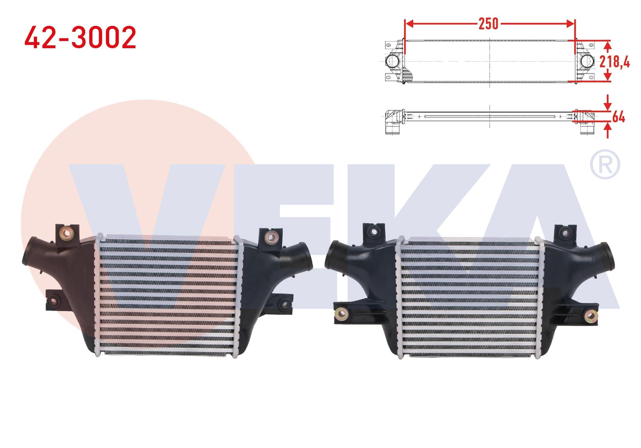 TURBO RADYATORU (INTERCOOLER) CITROEN C4 AIRCROSS 1.6 HDI 115 114 hp 2012-