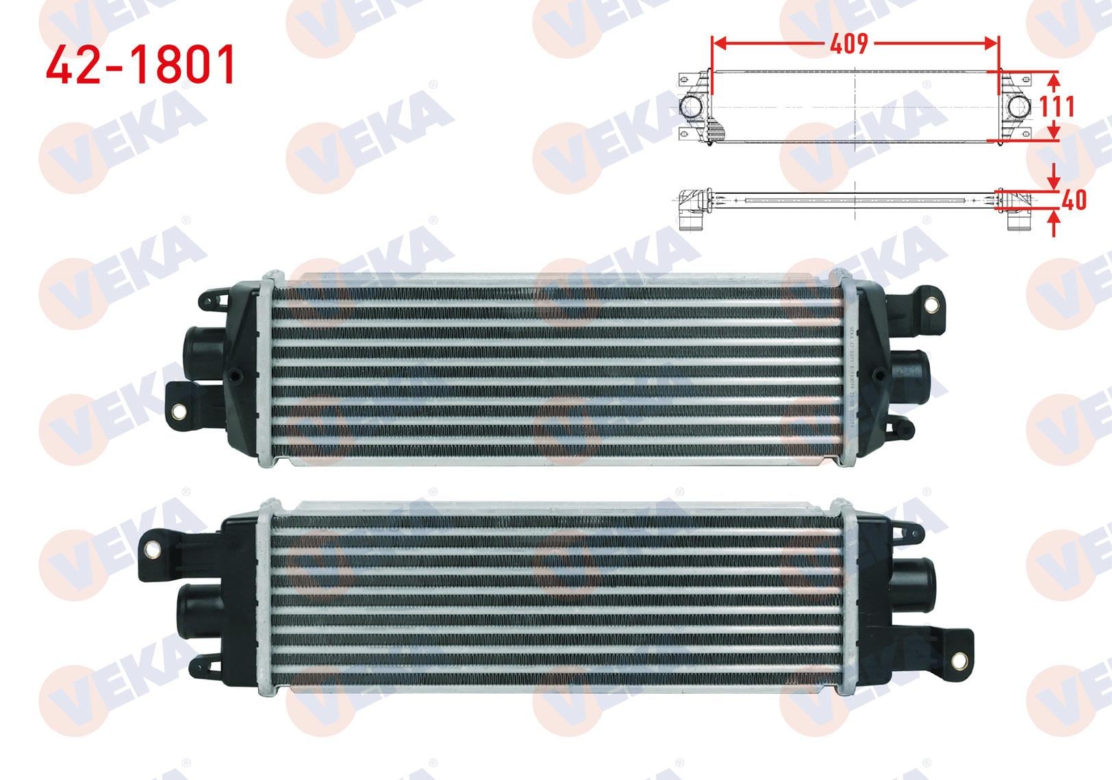 TURBO RADYATORU (INTERCOOLER) FIAT ALBEA 1.3 MJT 2002-