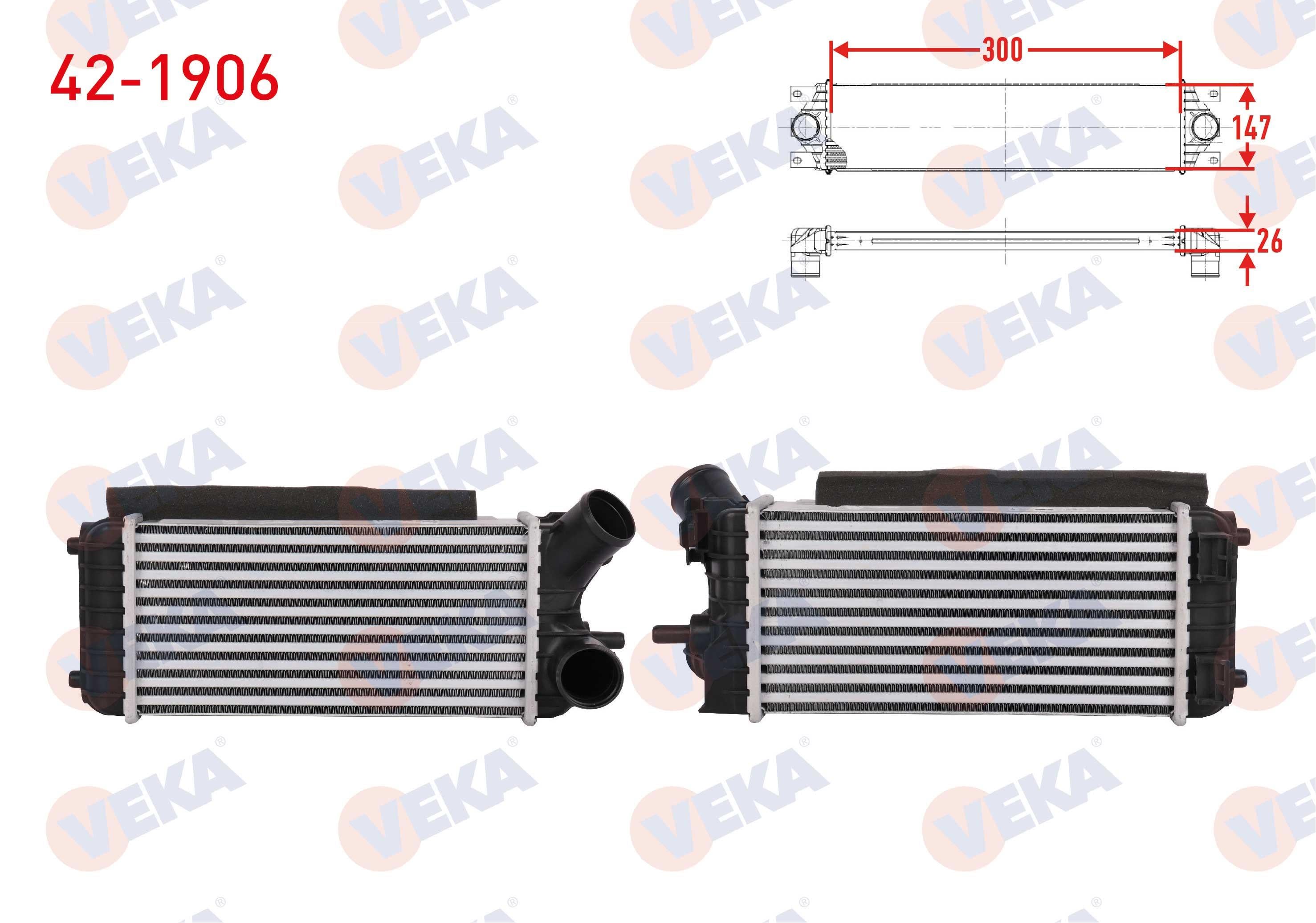 TURBO RADYATORU (INTERCOOLER) FORD C-MAX 1.6 TDCI 2010-