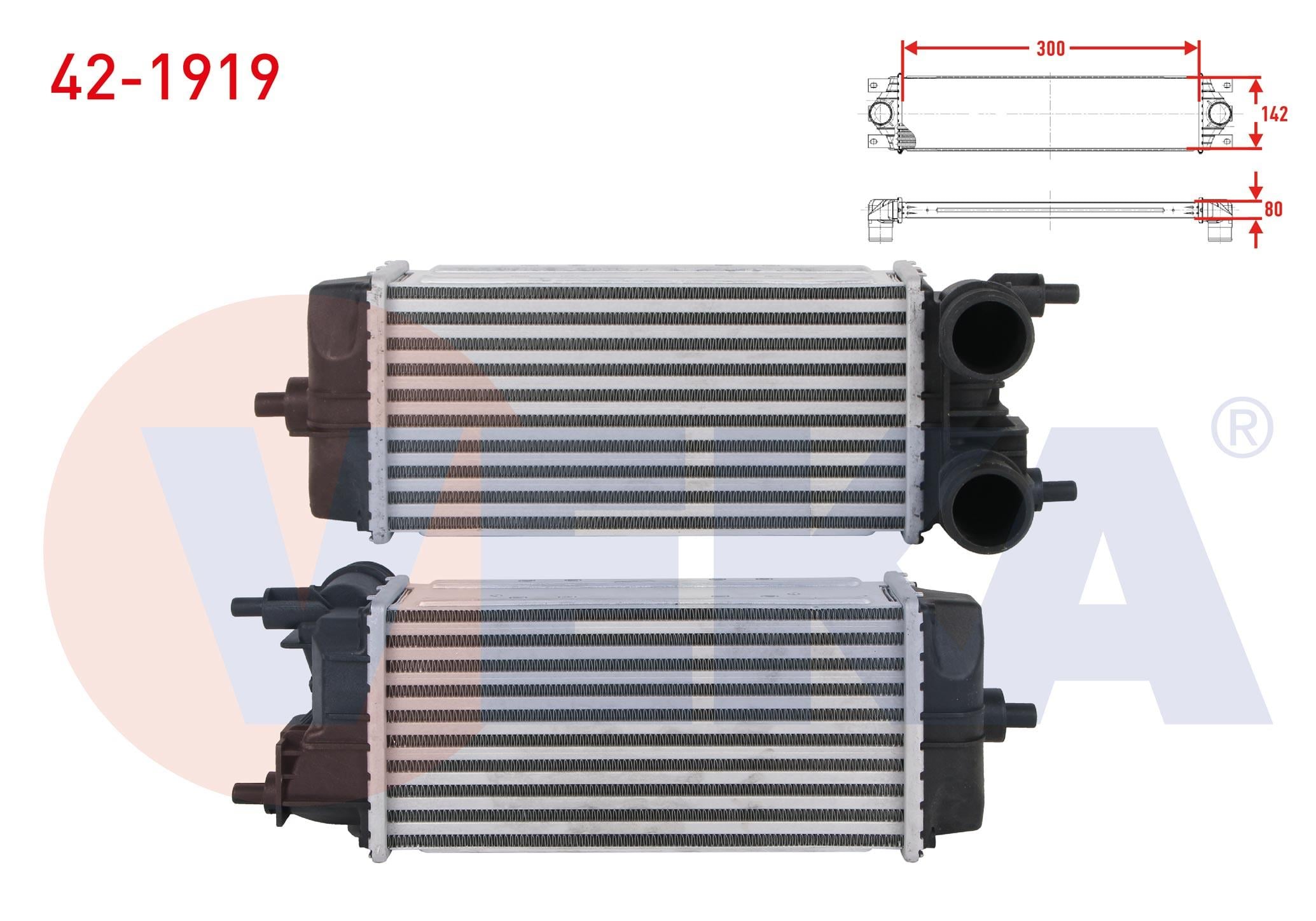 TURBO RADYATORU (INTERCOOLER) FORD ECOSPORT 1.5 TDCI 2018-