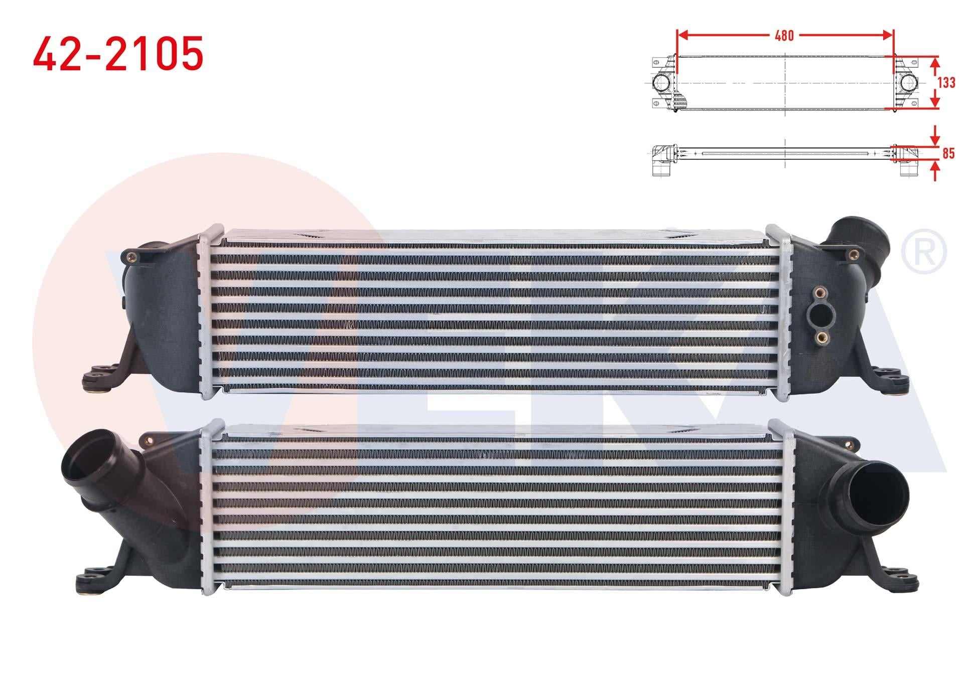TURBO RADYATORU (INTERCOOLER) HYUNDAI H1 2.5 CRDI M-T 2008-