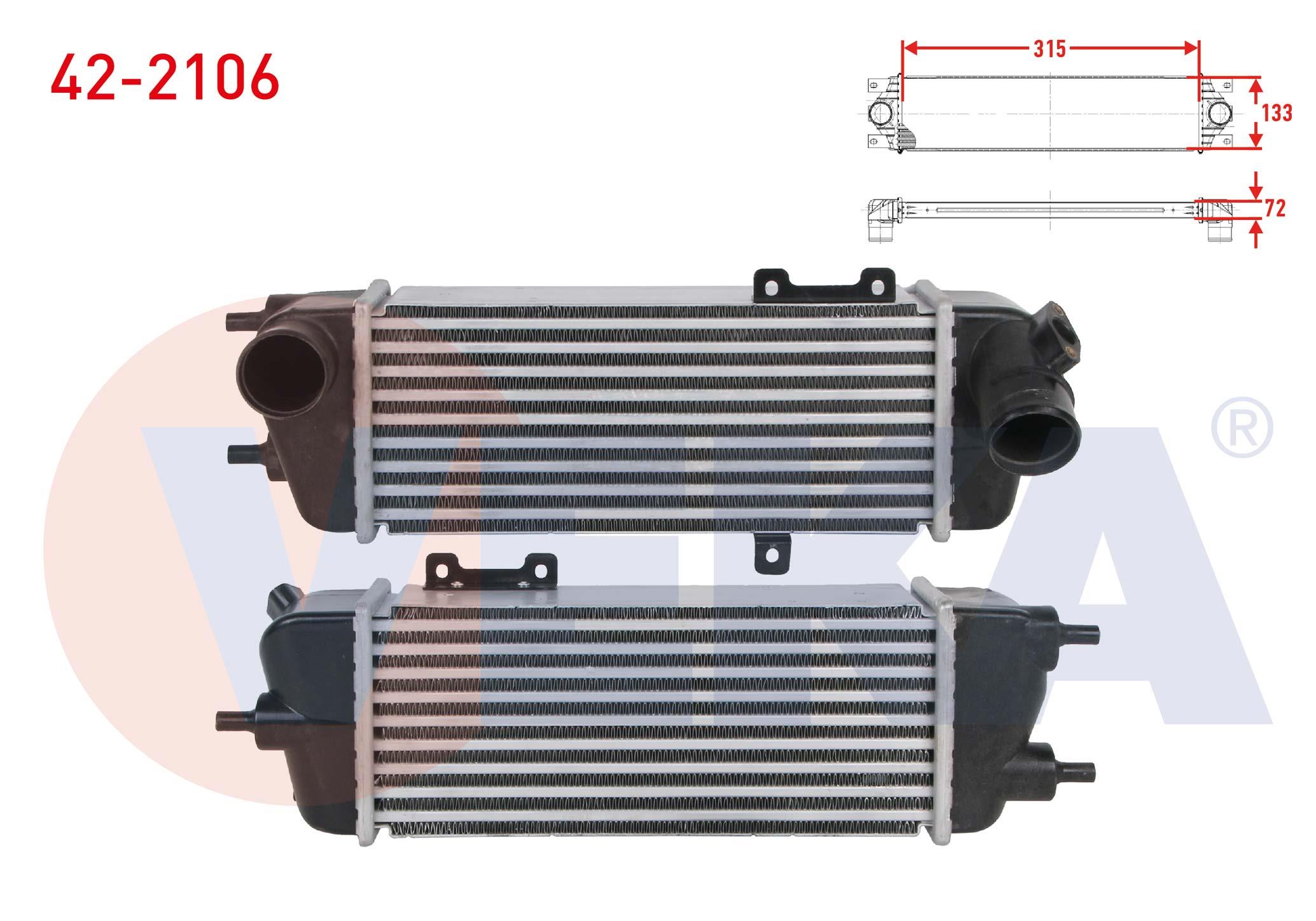 TURBO RADYATORU (INTERCOOLER) HYUNDAI I30 (FD) 1.6 CRDI 2007-2011