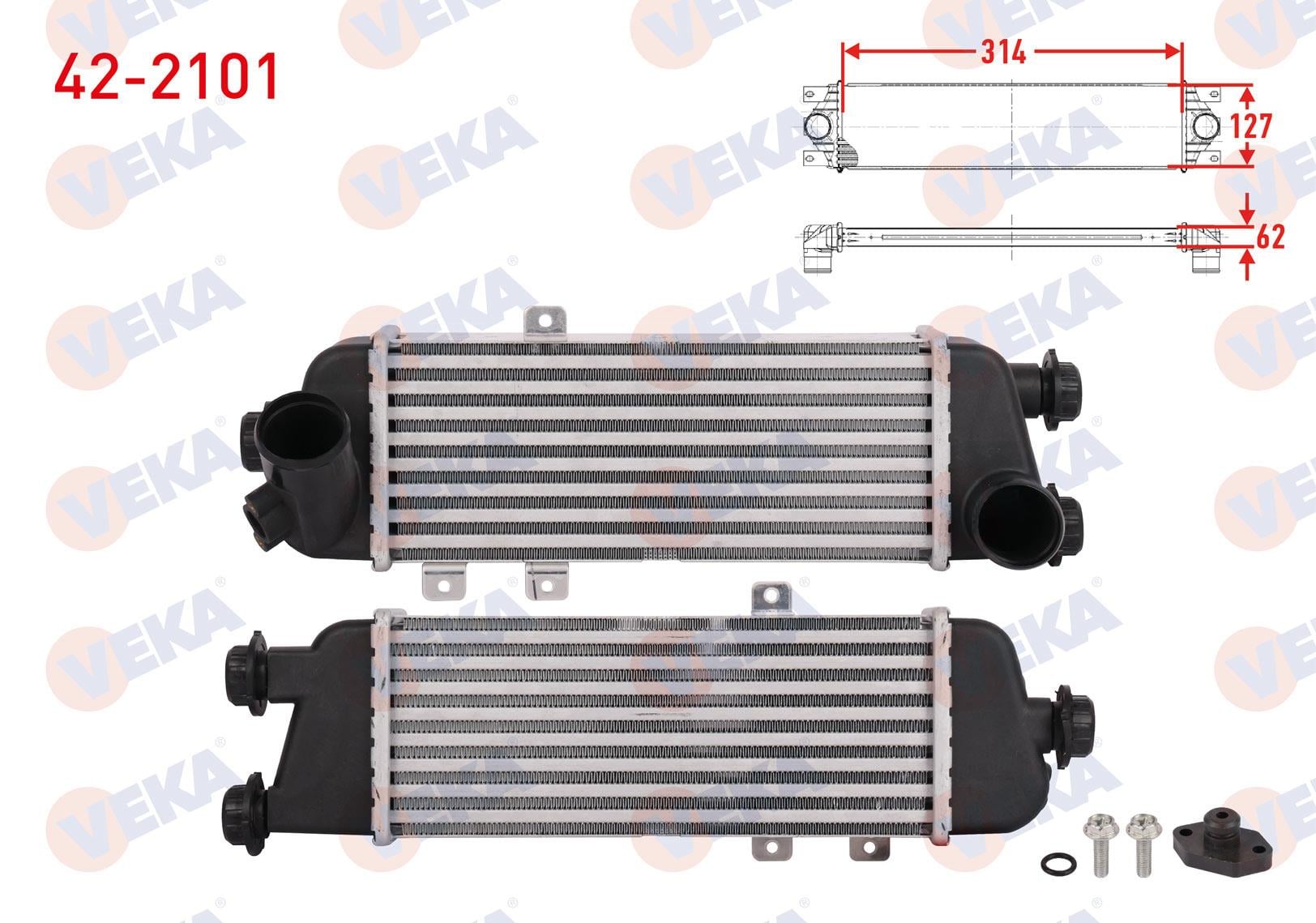 TURBO RADYATORU (INTERCOOLER) HYUNDAI I30 (FD) 1.6 CRDI 2007-2011