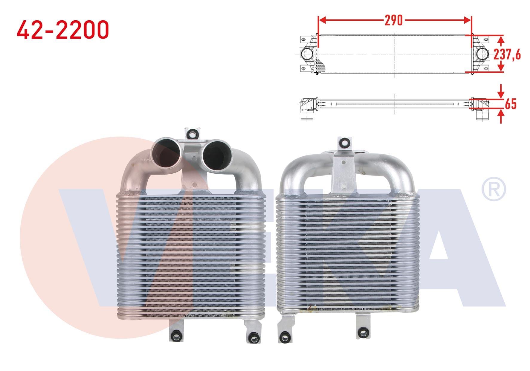 TURBO RADYATORU (INTERCOOLER) ISUZU D-MAX (8DH) 2.5 D 2002-2012
