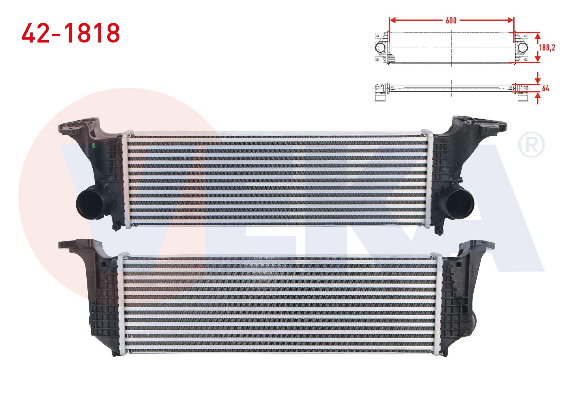 TURBO RADYATORU (INTERCOOLER) IVECO DAILY V - VI 2.3 D - 3.0 D 2011-