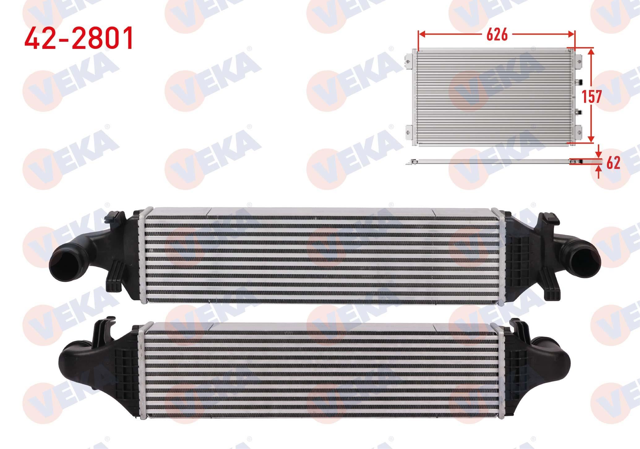 TURBO RADYATORU (INTERCOOLER) MERCEDES CLA COUPE (C117) 180 CDI - 200 CDI EURO 6 2013- / A SERISI (W176) 180 CDI EURO 6 2012- / B SERISI (W246) 180 CDI EURO 6 2011-