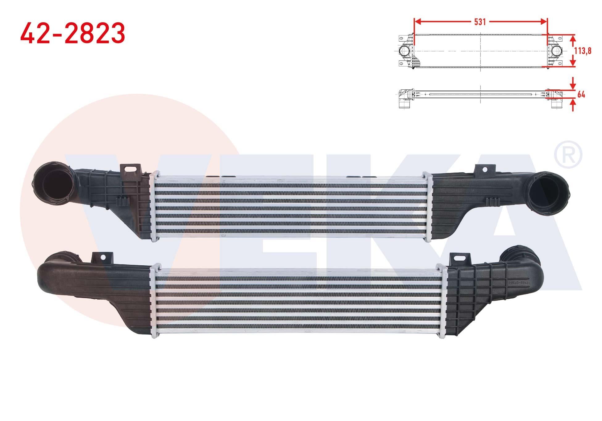 TURBO RADYATORU (INTERCOOLER) MERCEDES E SERISI (W210) E 320 CDI 1995-2002