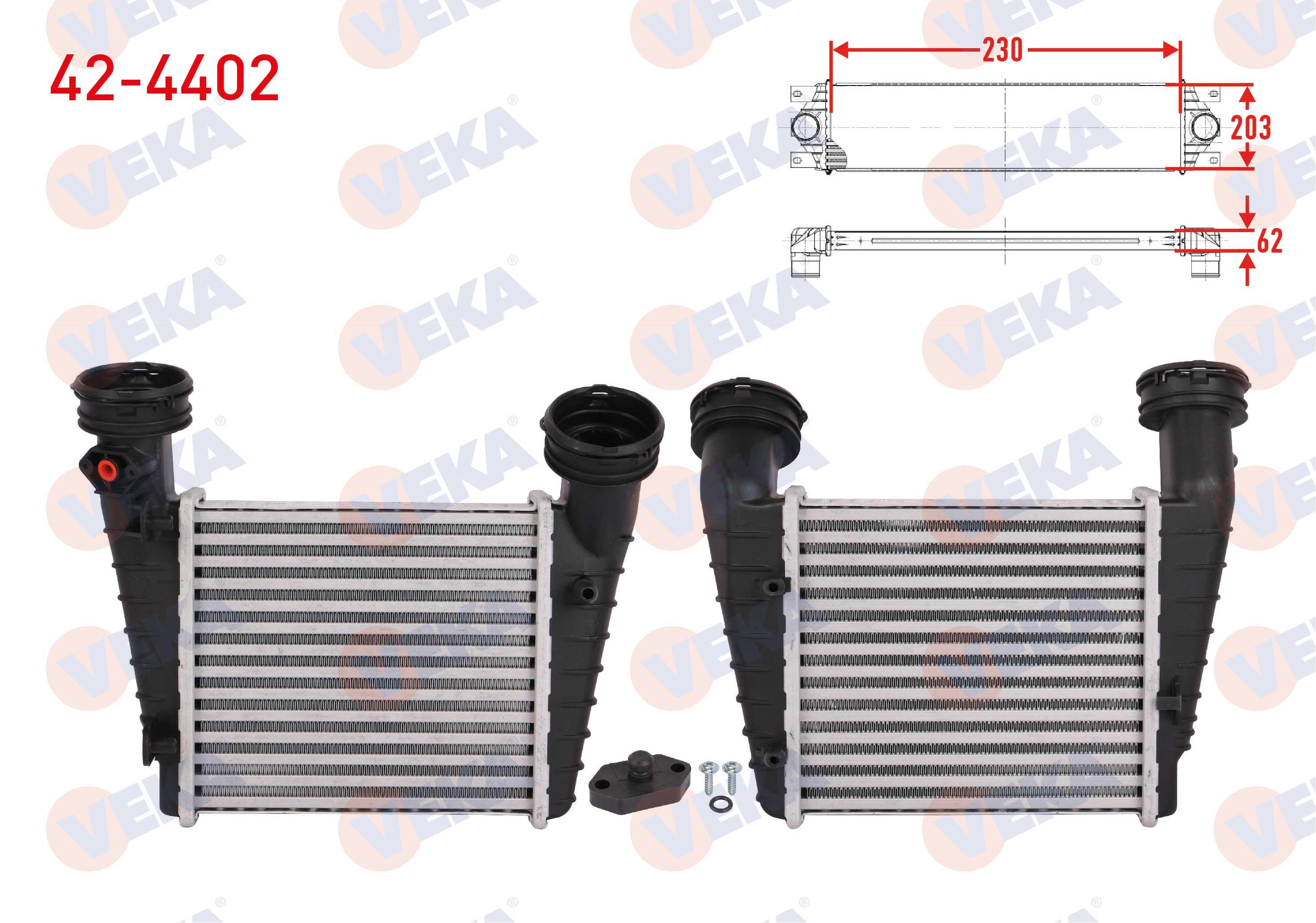 TURBO RADYATORU (INTERCOOLER) MUSURLU VOLKSWAGEN PASSAT (3B3) 1.8 2000-2005