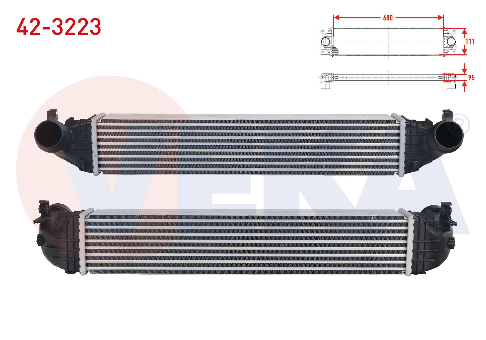 TURBO RADYATORU (INTERCOOLER) OPEL ASTRA K 1.6 CDTI 2015-