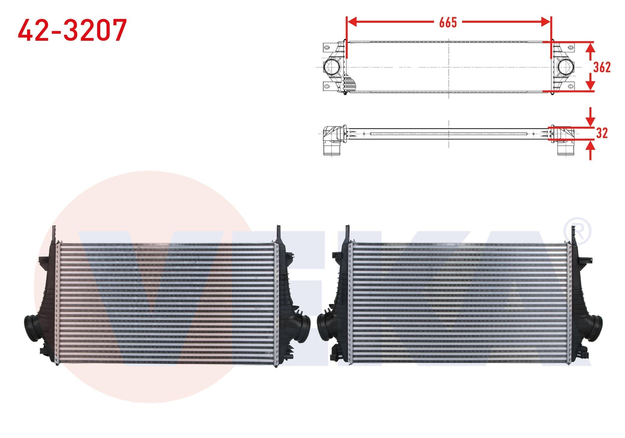TURBO RADYATORU (INTERCOOLER) OPEL INSIGNIA 1.6 T 2008-