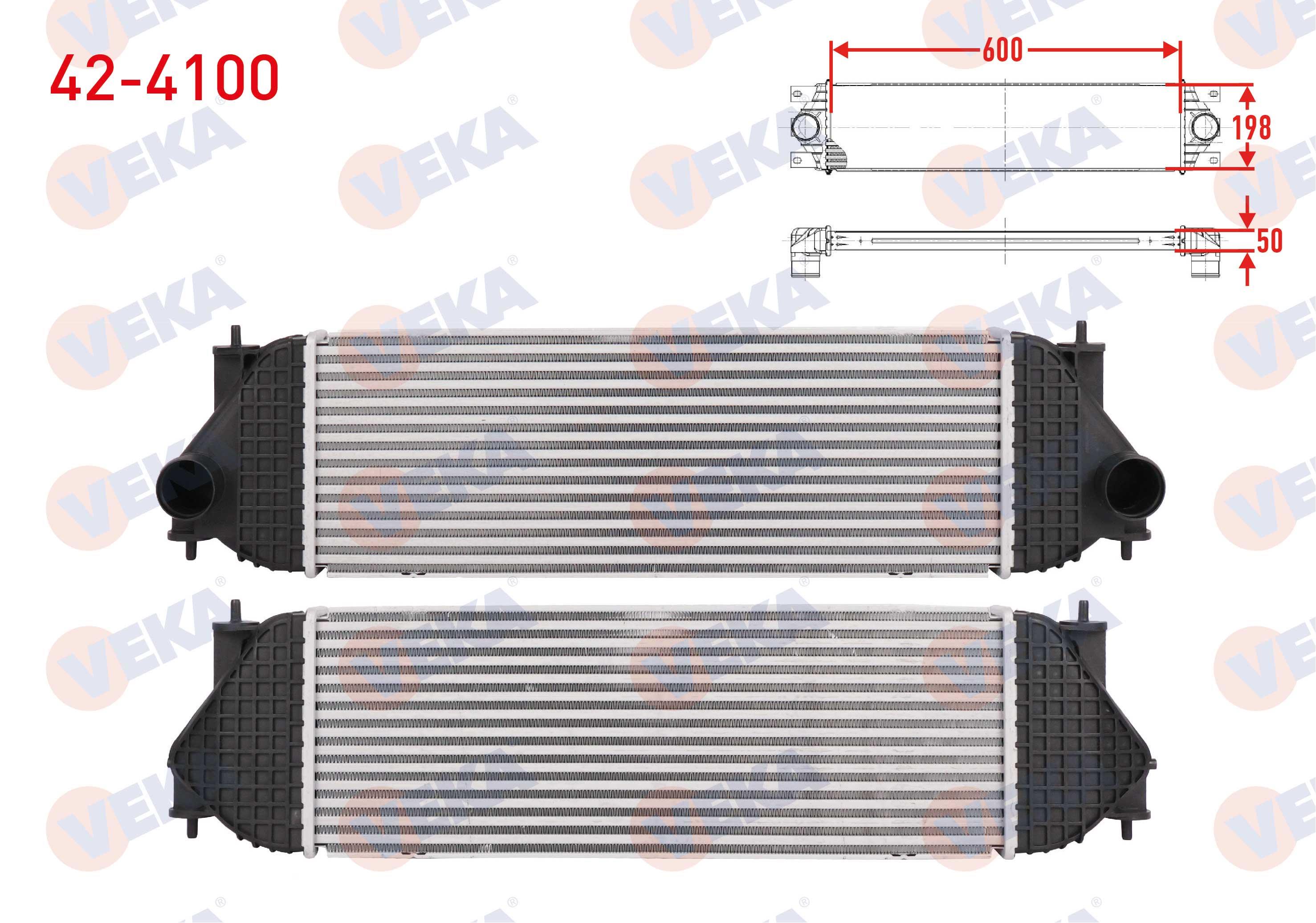 TURBO RADYATORU (INTERCOOLER) SUZUKI GRAND VITARA II (JT) 1.9 DDIS 2005-