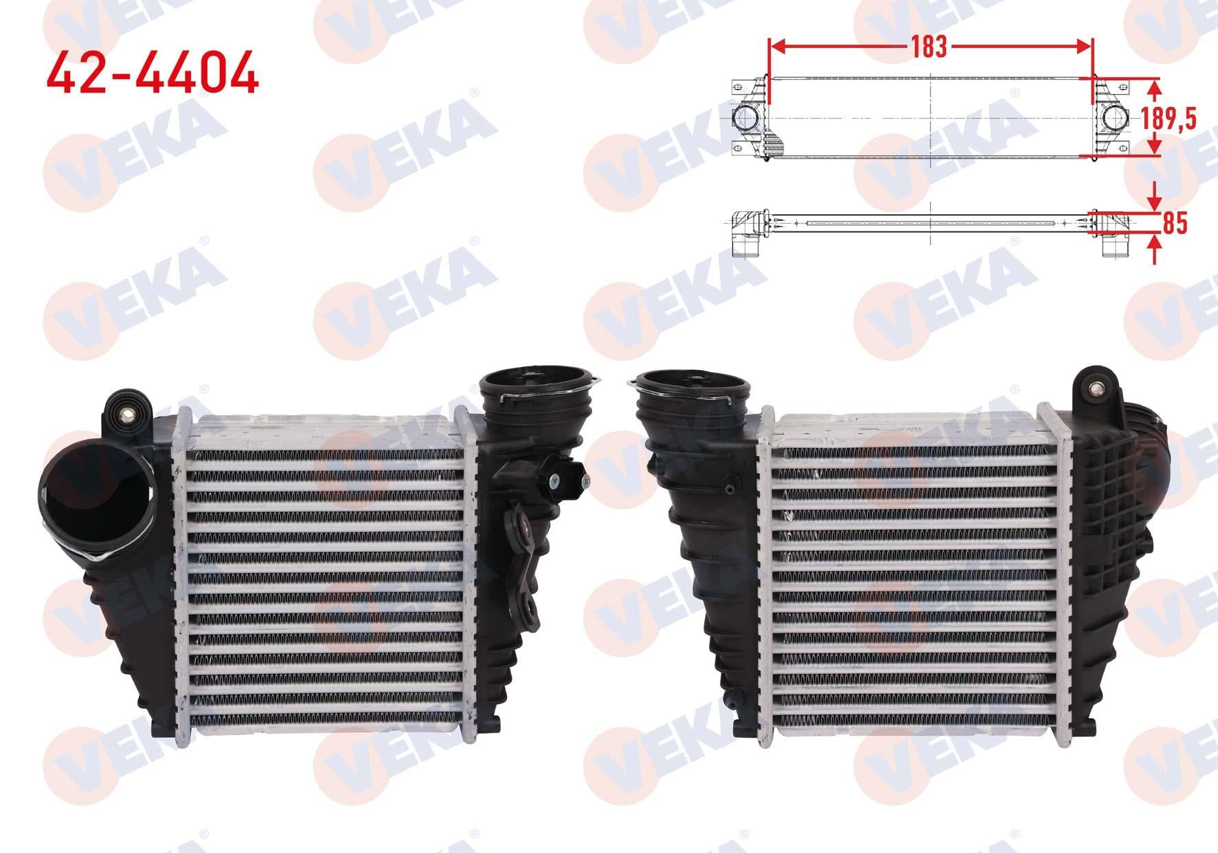 TURBO RADYATORU (INTERCOOLER) VOLKSWAGEN GOLF IV (1J1) 1.9 TDI 130 HP 1997-2005