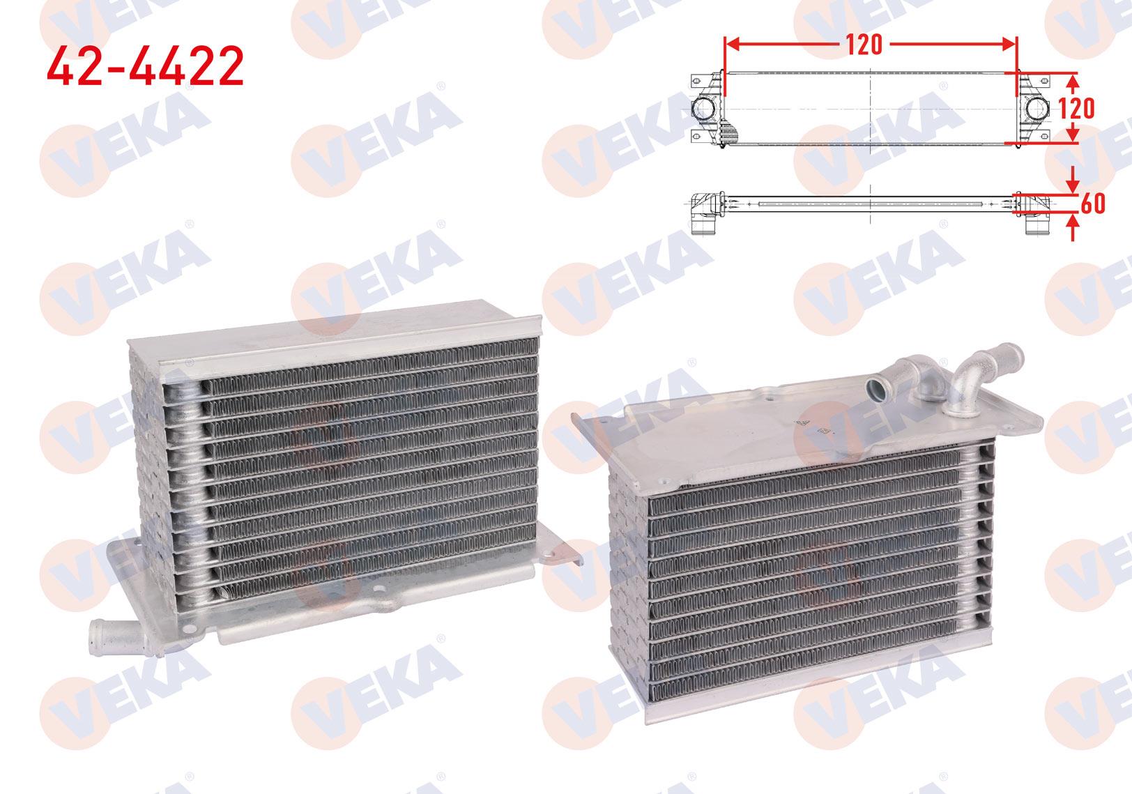 TURBO RADYATORU (INTERCOOLER) VOLKSWAGEN GOLF VI  1.2 ,1.4 TSI  2007-2016 / POLO 1.2 TSI 2009-2022 / AUDI A3 - SEAT LEON 1.2, 1.4 TSI 2007-2012 / SKOD