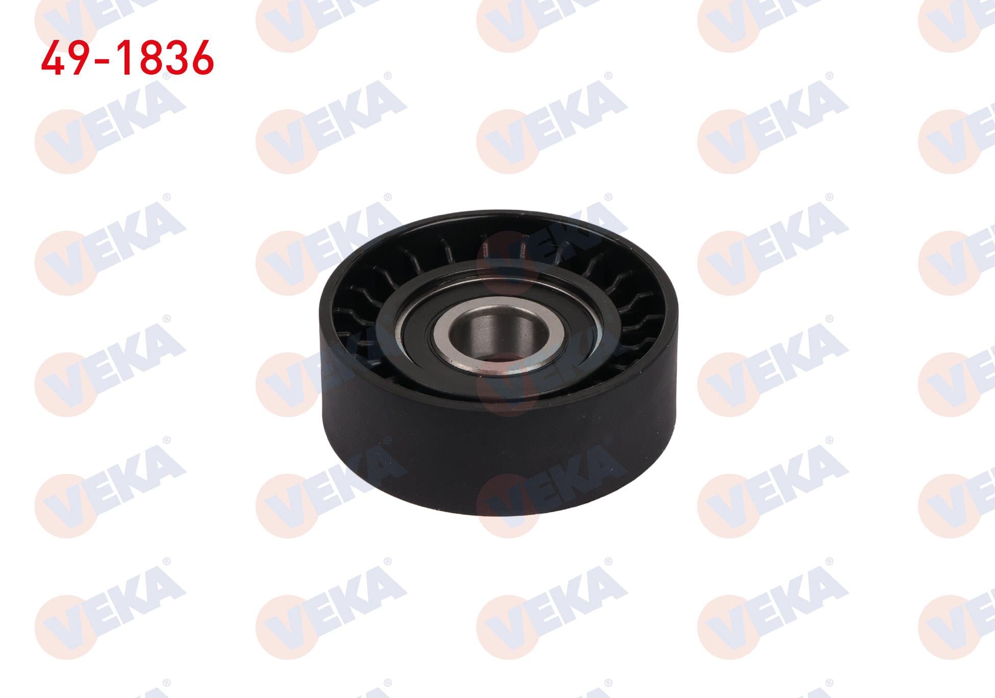 V KAYISI GERGI RULMANI PLASTIK 65X26 FIAT FIORINO - PUNTO - IDEA - LINEA - 1.3 MJT 2007-/ ALFA ROMEO 1.3 MJT 2008-/ AVEO 1.3 D 2011-/ OPEL ASTRA H - ASTRA J - COMBO - CORSA C - D - E 2004-