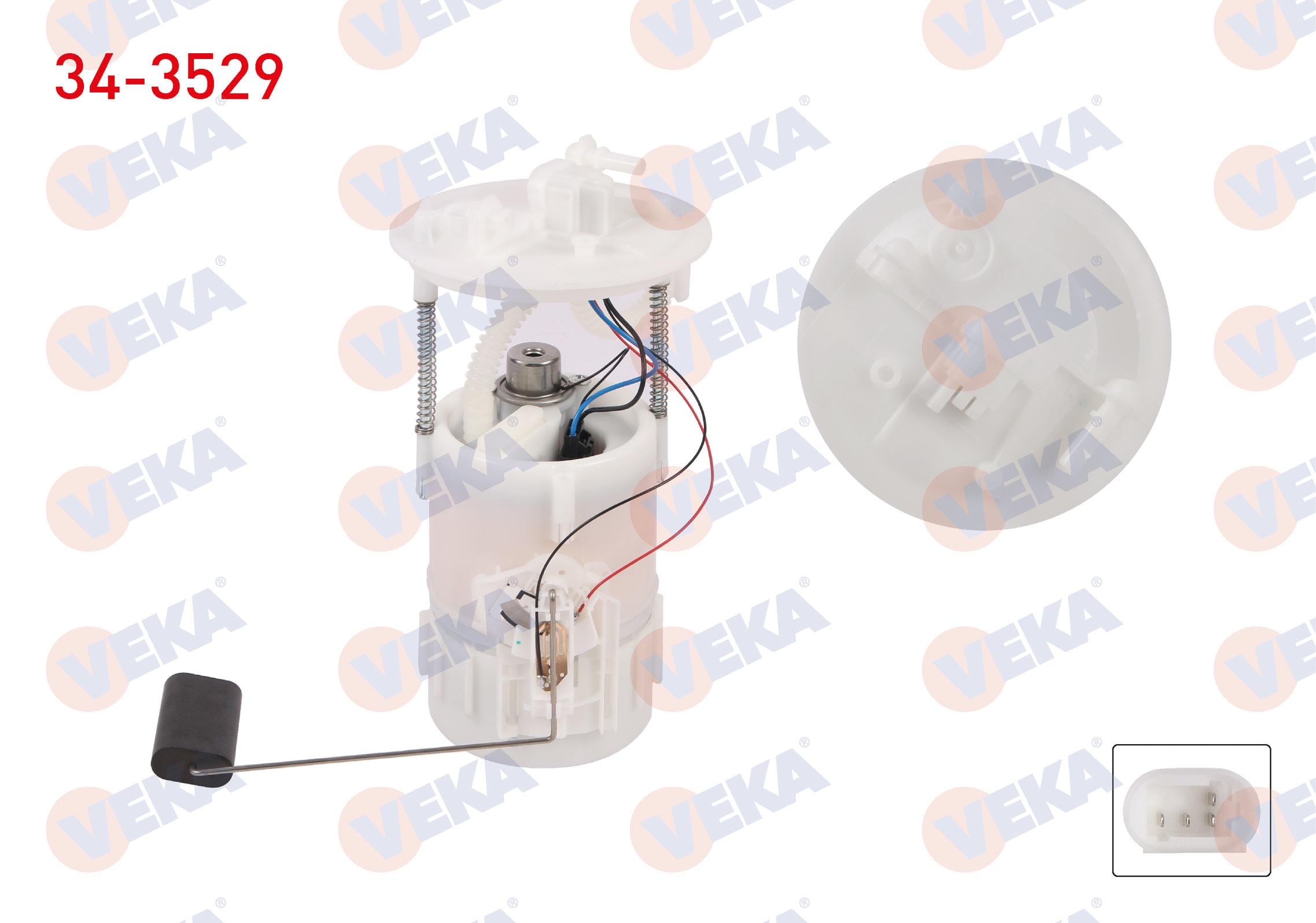 YAKIT DEPO SAMANDIRASI 3 BAR DACIA SOLENZA 1.4 2003- / RENAULT CLIO II 1998-2005