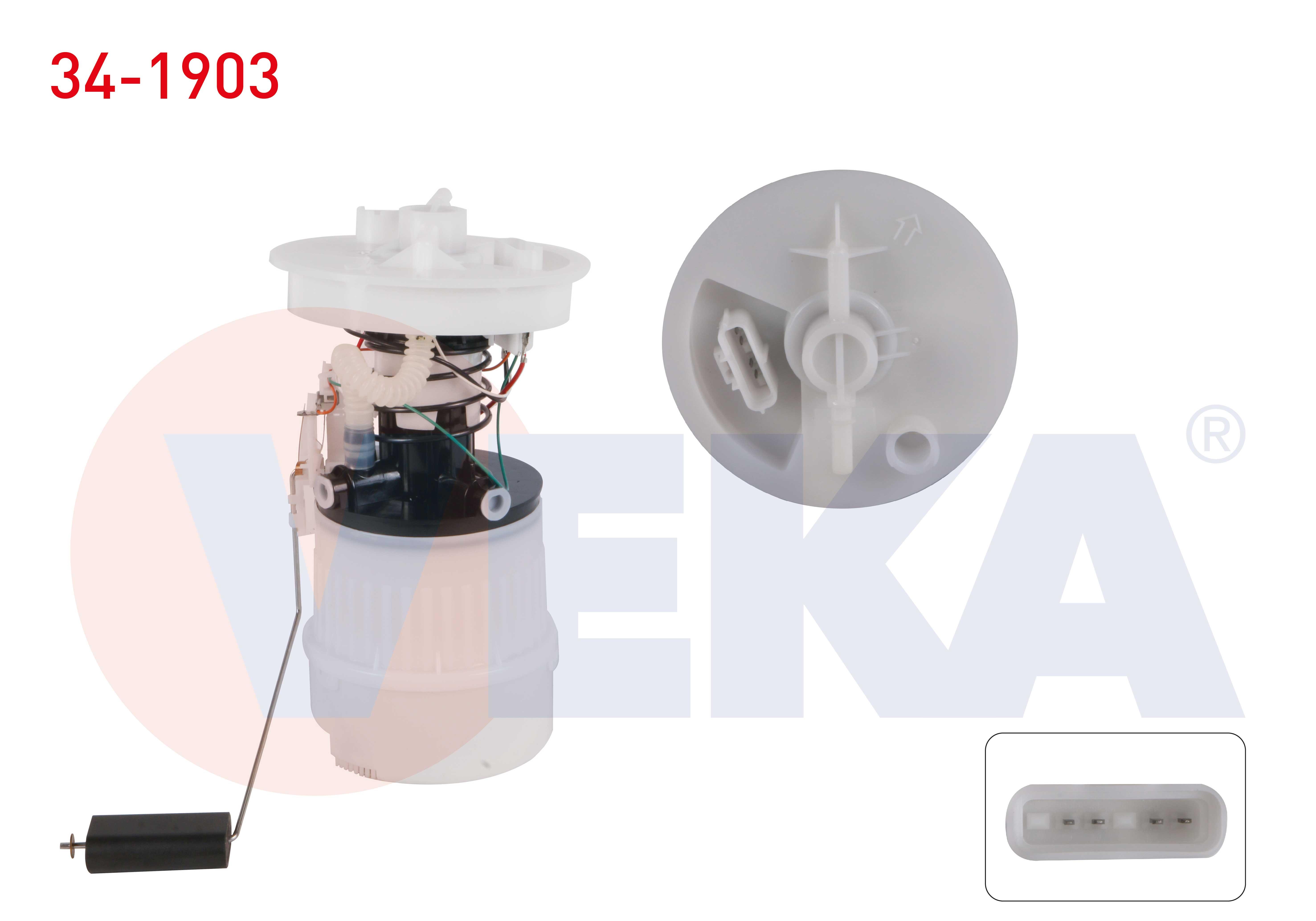 YAKIT DEPO SAMANDIRASI 3 BAR FORD FOCUS II (DA) 1.6i 2004-2011/ 1.4i 2004-2011/ C-MAX I 1.6i 2007-2011/  C-MAX I 1.8i 2007-2011/ C-MAX I 2.0i 2007-2011/ MAZDA 3  (BL) 1.4i 2003-2009 / 1.6 2003-2009