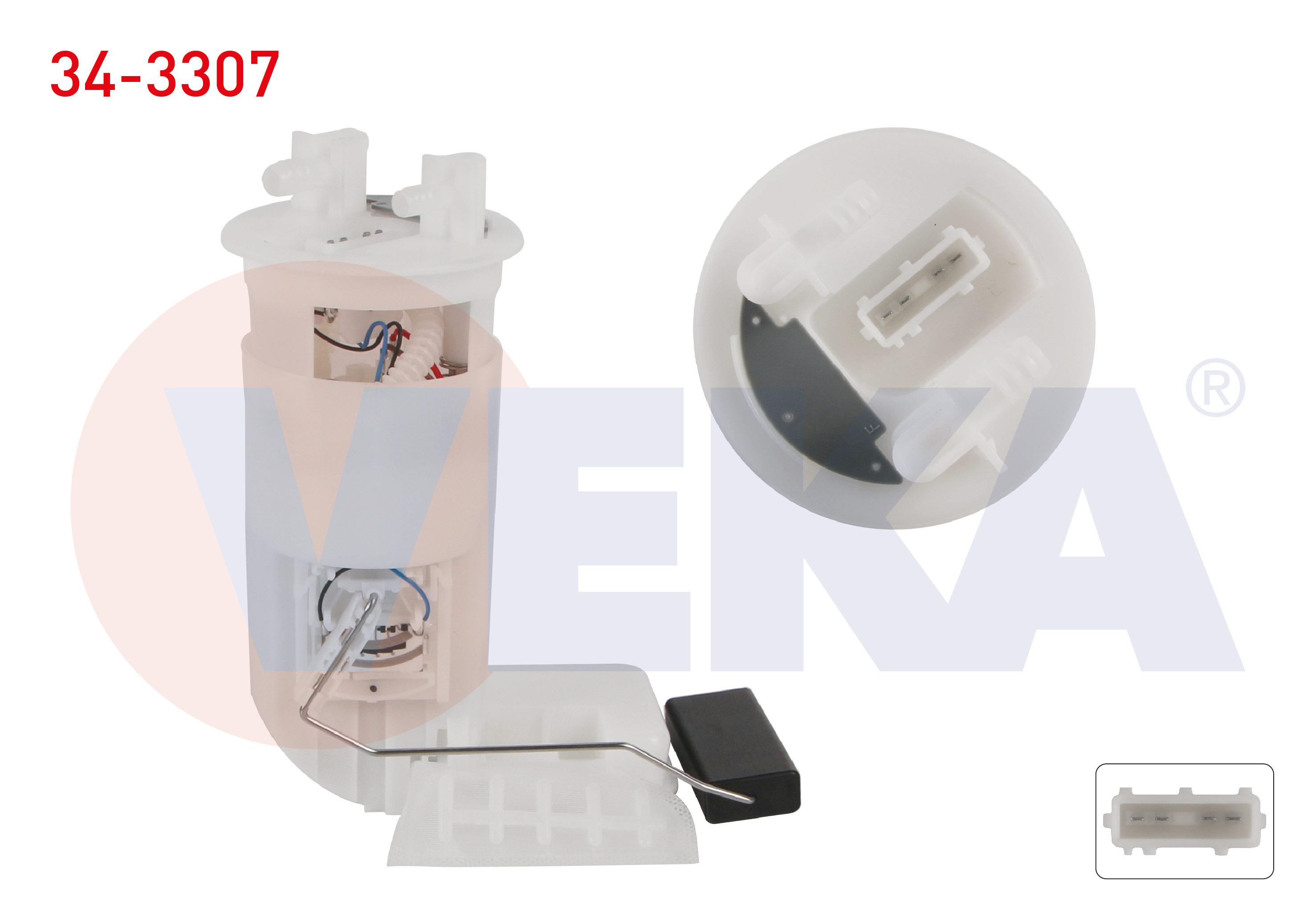 YAKIT DEPO SAMANDIRASI 3.5 BAR PEUGEOT 106 II 1.6i GTI (TU5JP4) 1996-2002 / CITROEN SAXO 1.6 VTS (TU5JP4) 1996-2004