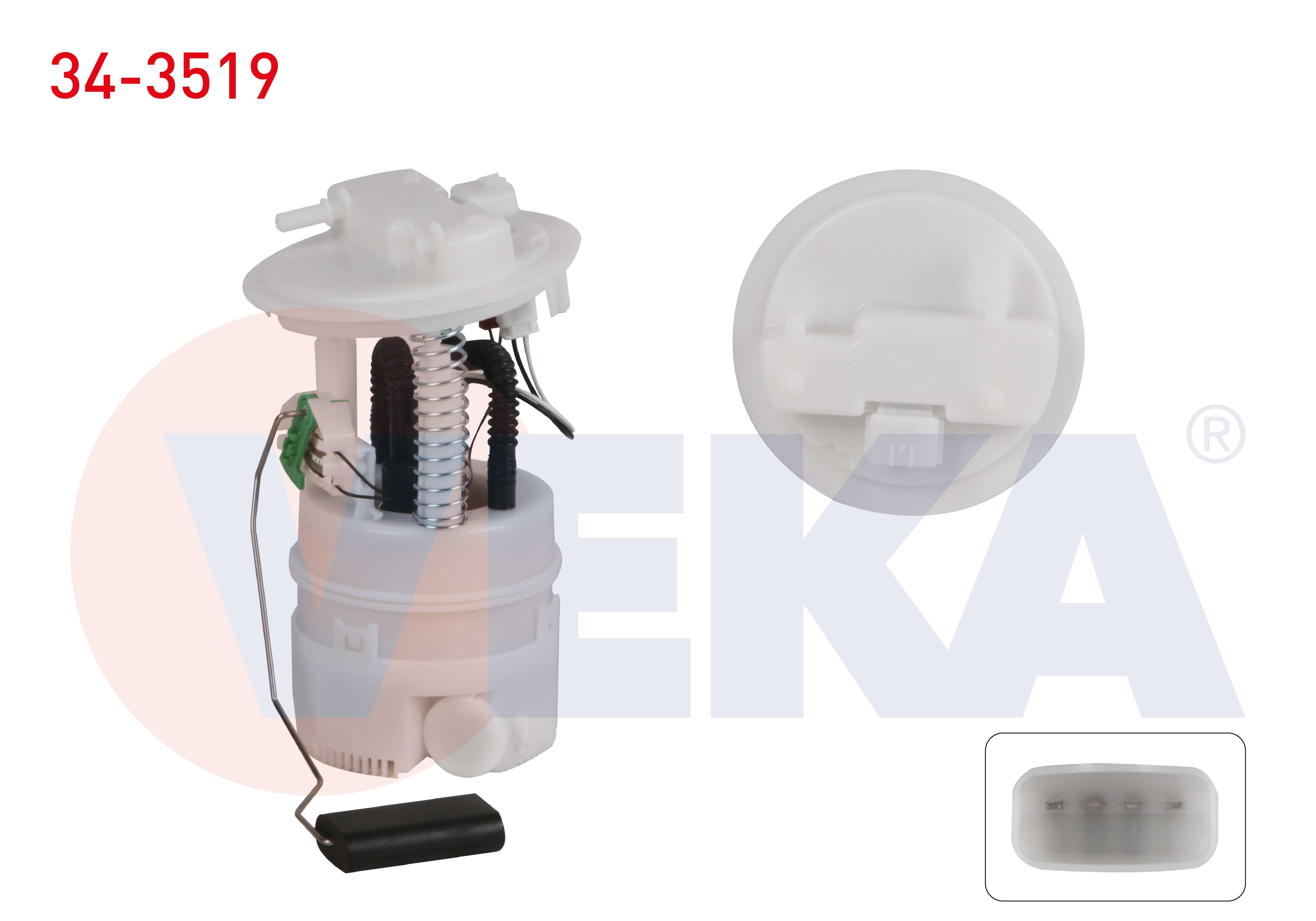 YAKIT DEPO SAMANDIRASI 3.5 BAR RENAULT CLIO III 1.2i 16v 2005-2012 / CLIO IV 1.2 16v 2012-
