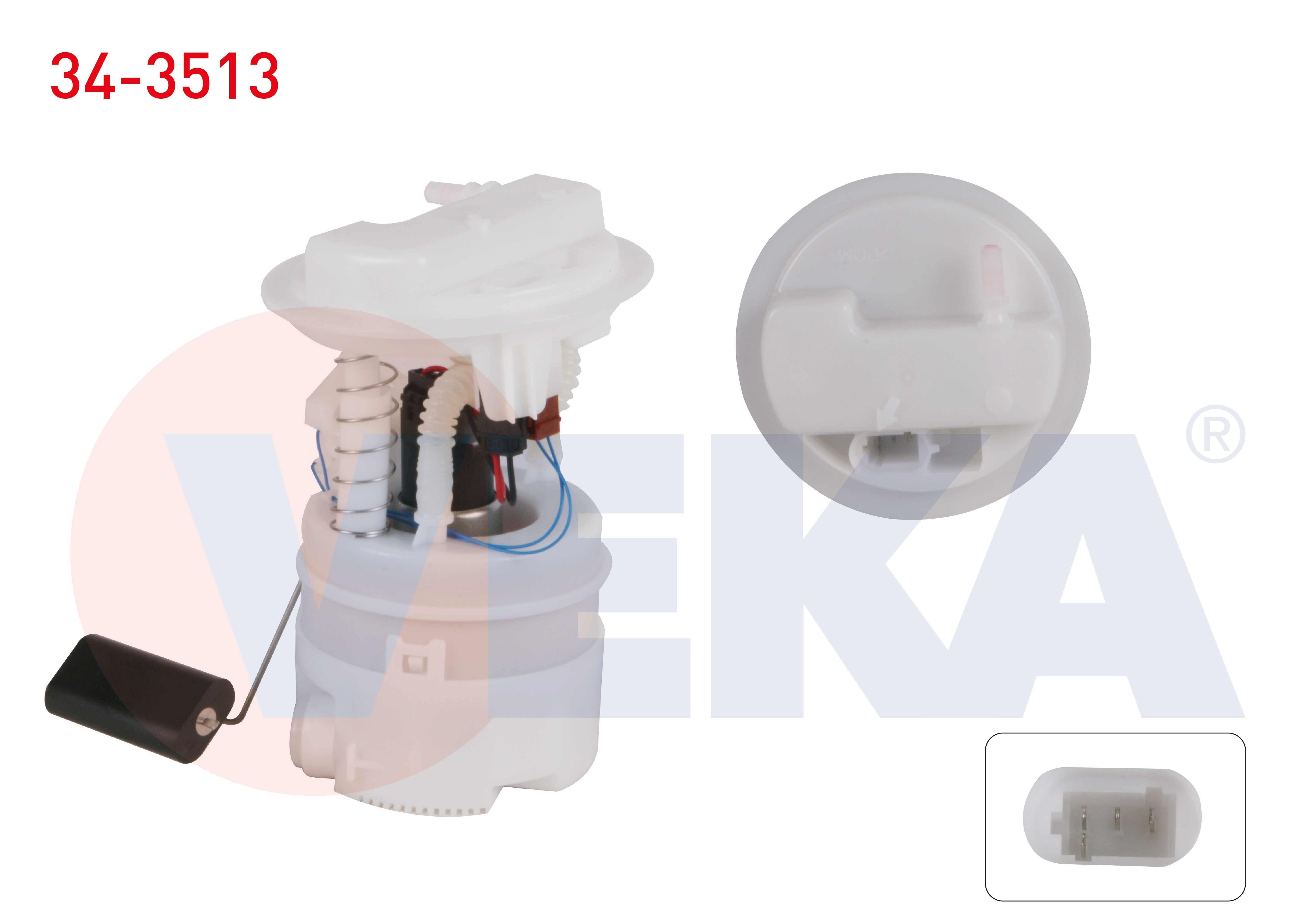 YAKIT DEPO SAMANDIRASI 3.5 BAR RENAULT CLIO II (BB0/1/2,CB0/1/2) 1.4i 1998-2005/ 1.2i 1998-2005/ 1.2i 16v 1998-2005/ 1.6i 1998-2005 /1.4i 16v 1998-2005/ 1.6i 16v 1998-2005/ 2.0 16v 1998-2005