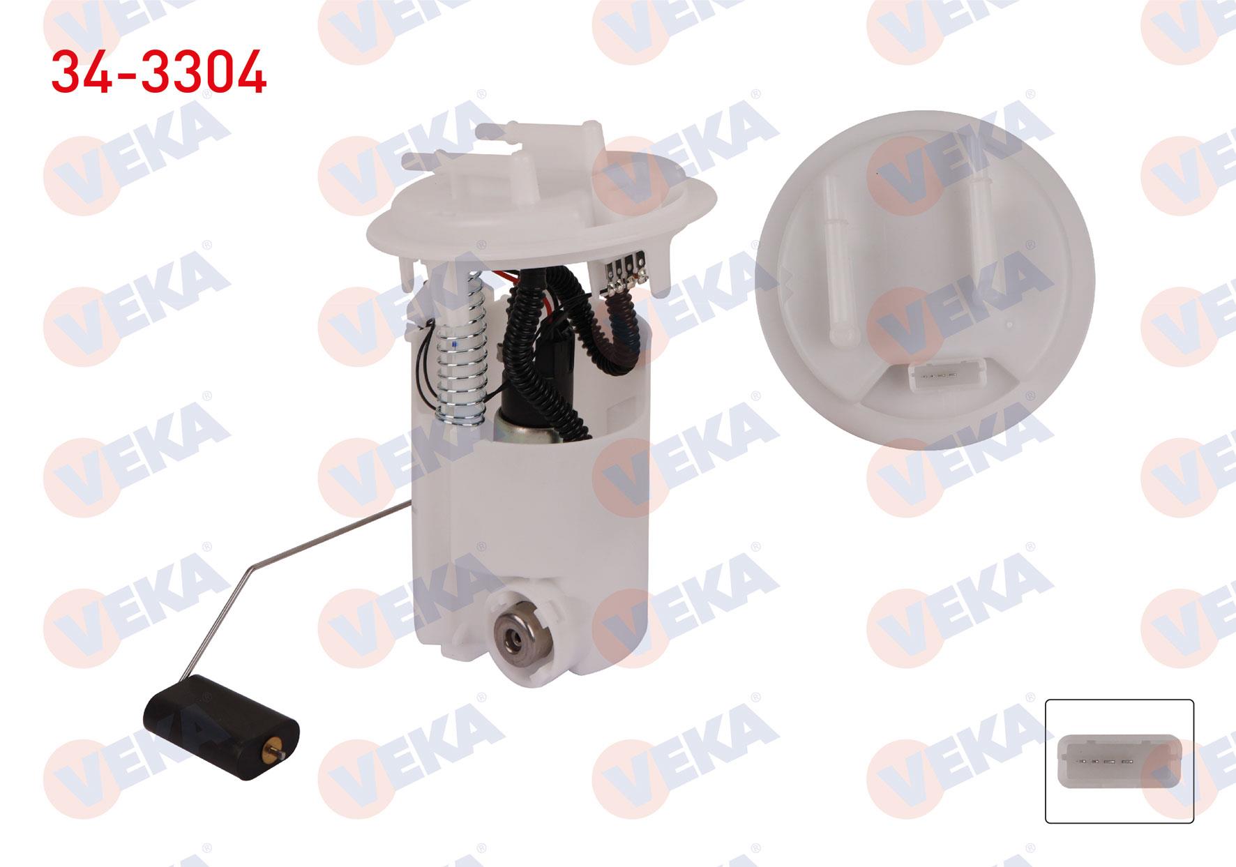 YAKIT DEPO SAMANDIRASI 3.5 BAR SAGDAN FISLI PEUGEOT 206 (2A/C) 1.4i 16v 1998-2006 / 206 (2A/C) 1.6i 16v 1998-2006 / PEUGEOT 406 (8B) 2.0i 1995-2004