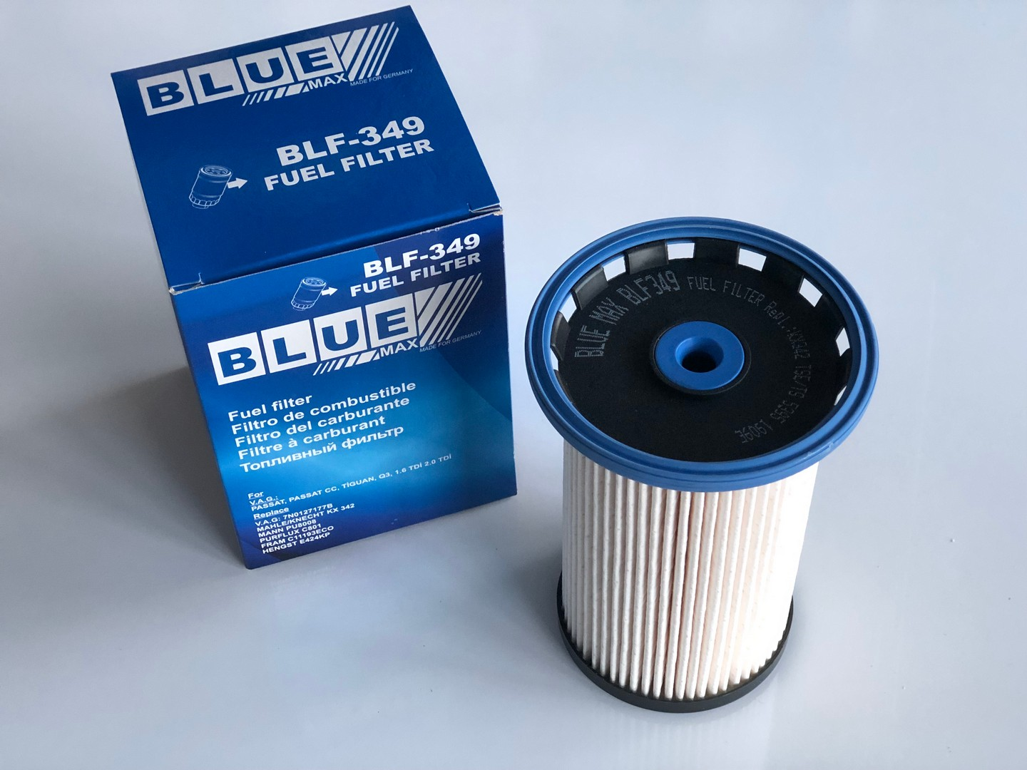 YAKIT FİLTRESİ PASSAT-TİGUAN-Q3 CFFA-CFFB-CAYC-CBAA-CBAB-CFGB-CLJA-CFGC 1,6 TDİ-2,0 TDİ 10> KX342 / C801 7N0127400 7N0127177B