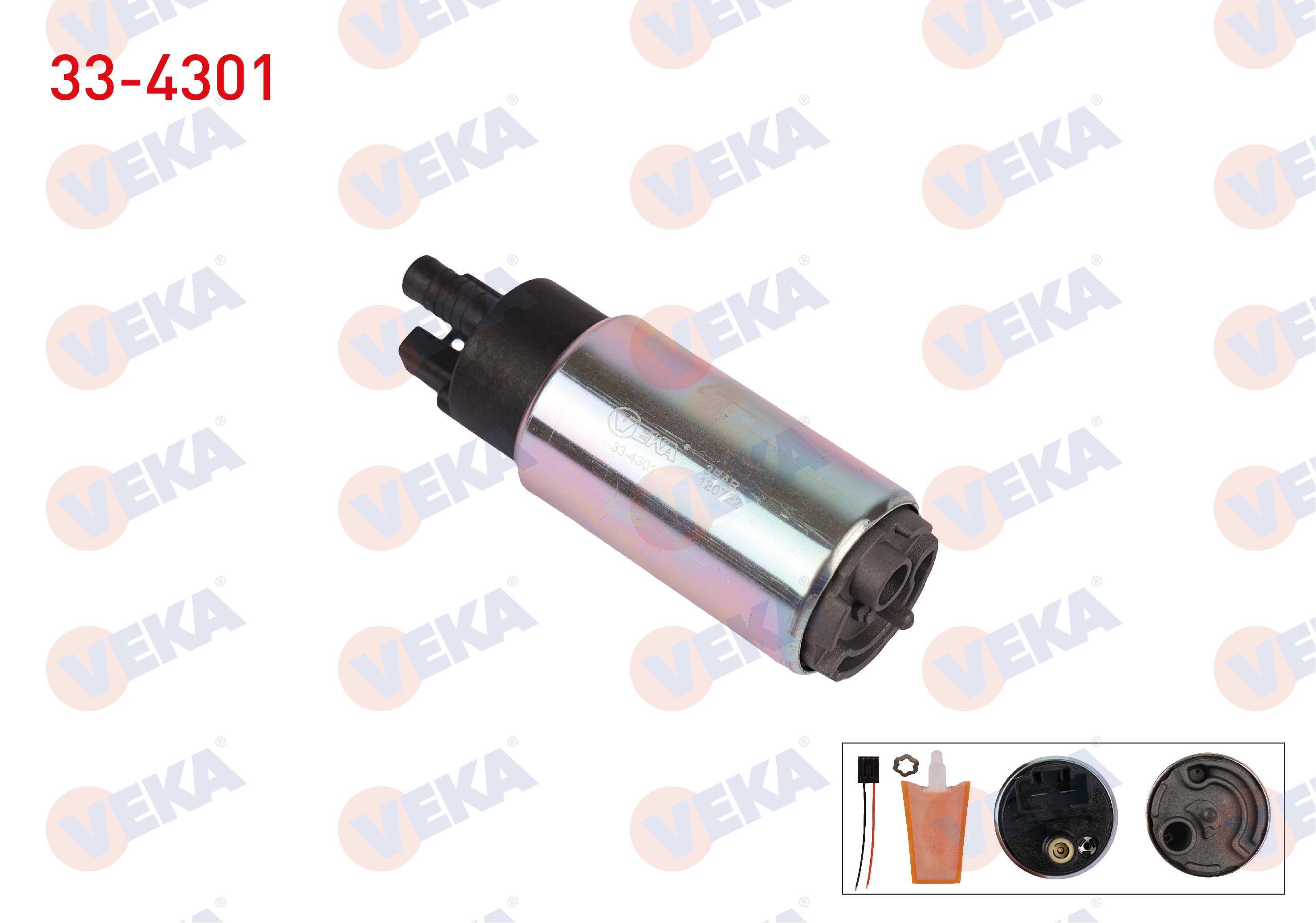 YAKIT POMPASI KALIN FIS SUZGECLI KABLOLU 4 BAR TOYOTA COROLLA 1.3i- 1.4i - 1.6i 97-02/ HYUNDAI ACCENT 1.3i - 1.5i 97-02/ MAZDA 323 IV 1.6i 97-02/ CIVIC V 1.4i - 1.6i 97-02/ KIA SEPHIA 1.5i 16v 97-02