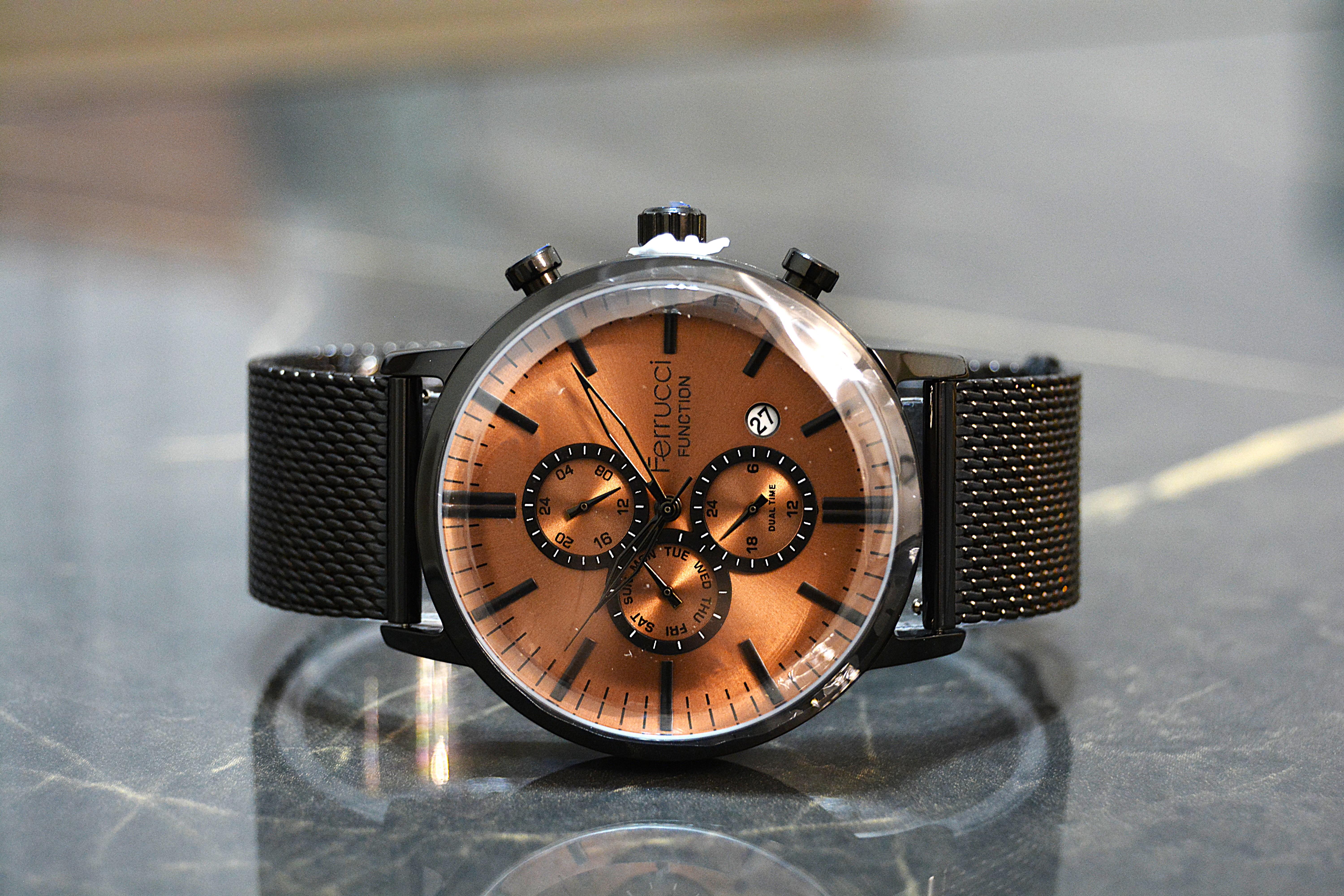 Ferrucci FCF.03337H.04 Hasır Erkek Kol Saati