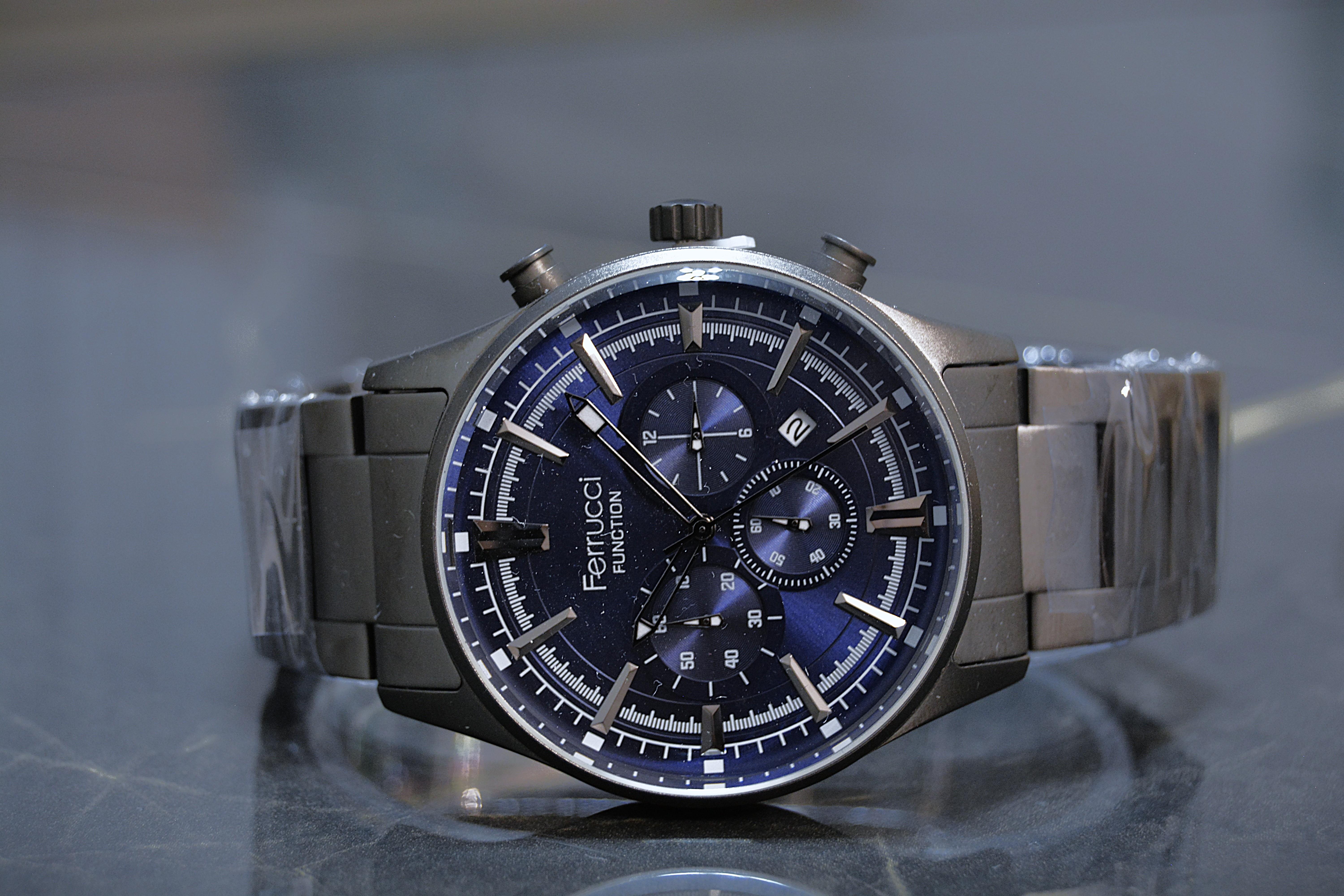 Ferrucci Function FC.13085TM.05 Metal Erkek Kol Saati