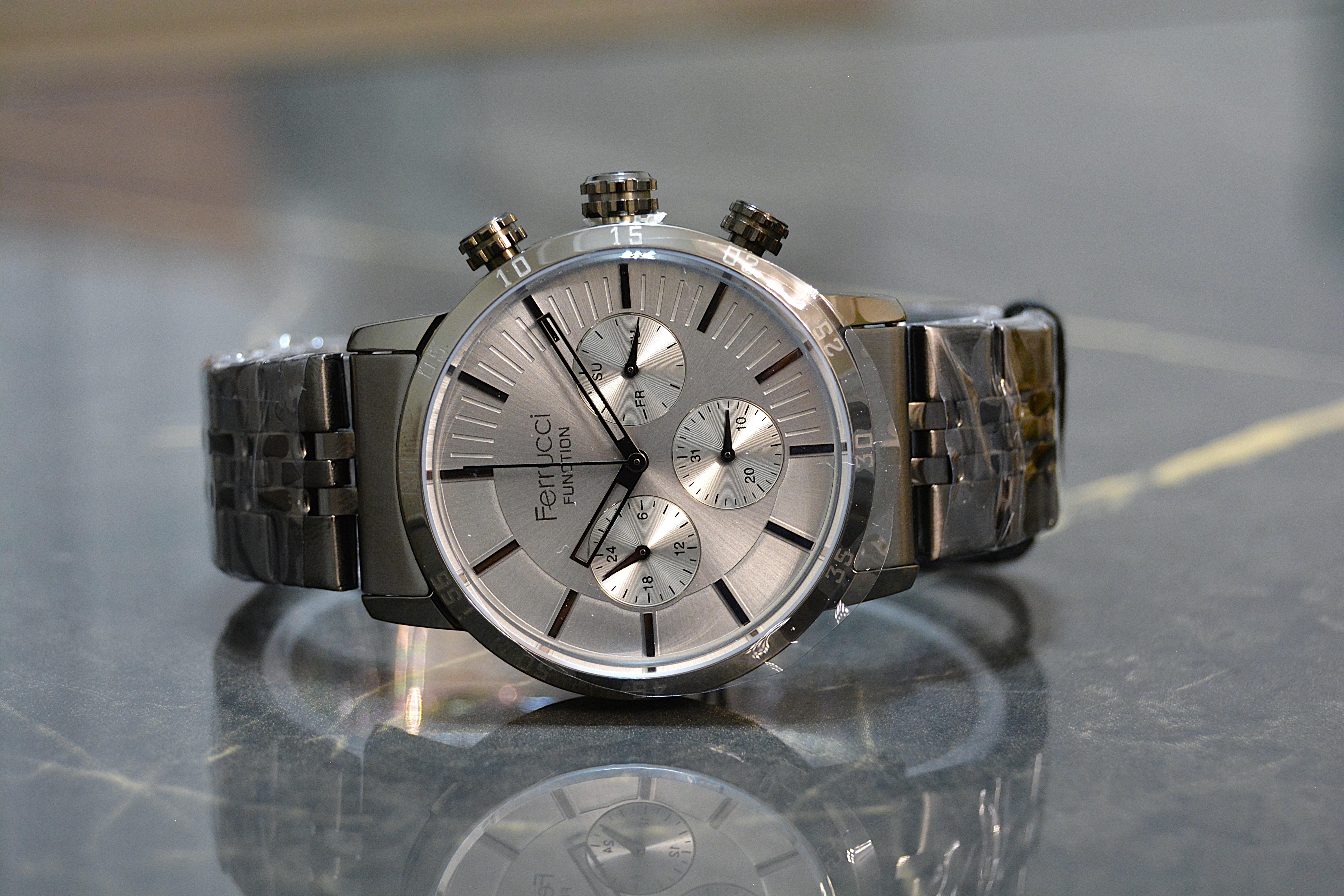 Ferrucci Function FCF.03447M.05 Metal Erkek Kol Saati