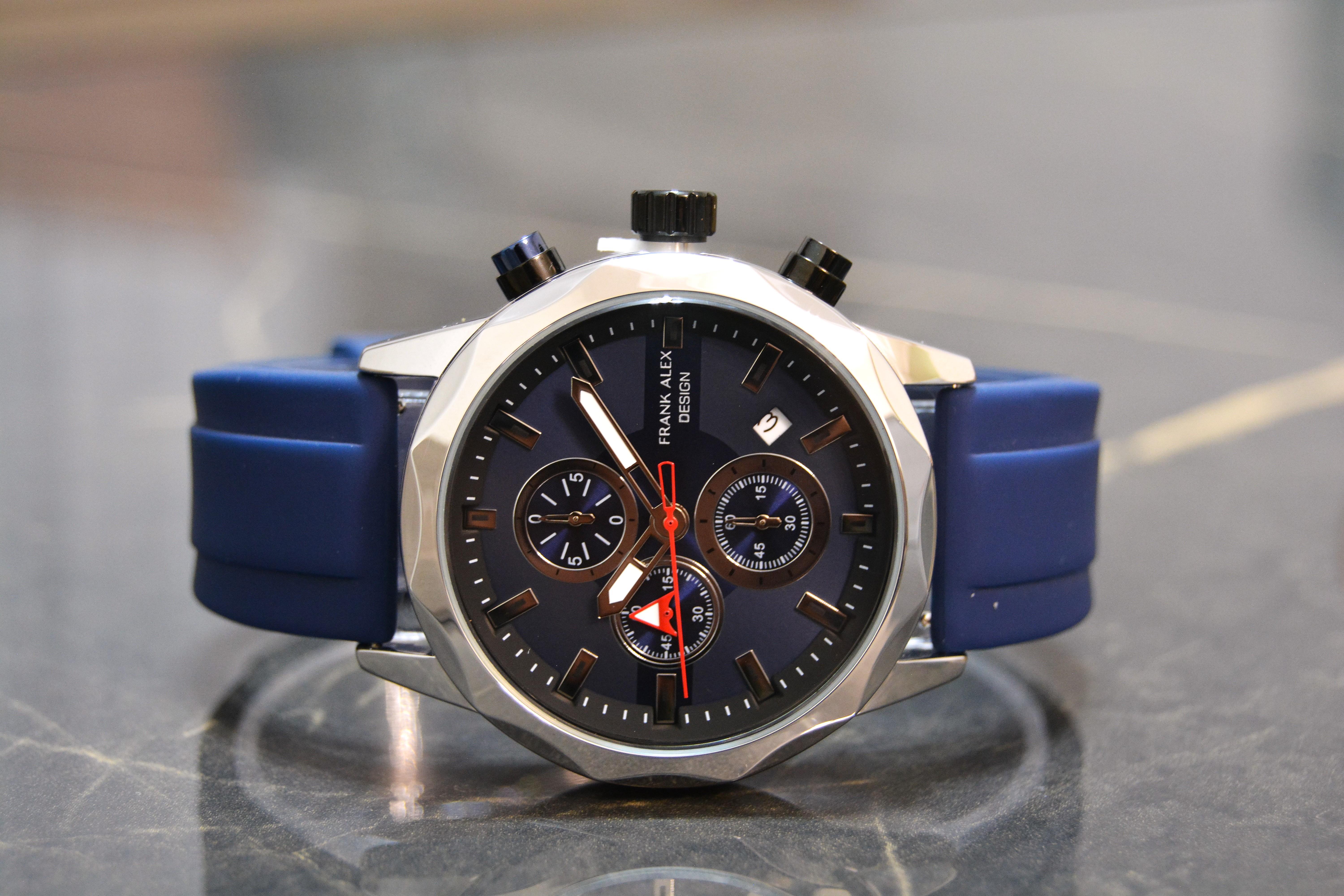 Frank Alex FX.07245-01 Slikon Erkek Kol Saati