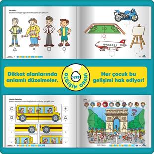 Adeda Dikkati Güçlendirme Seti 4 Yaş