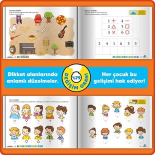 Adeda Dikkati Güçlendirme Seti 6 Yaş